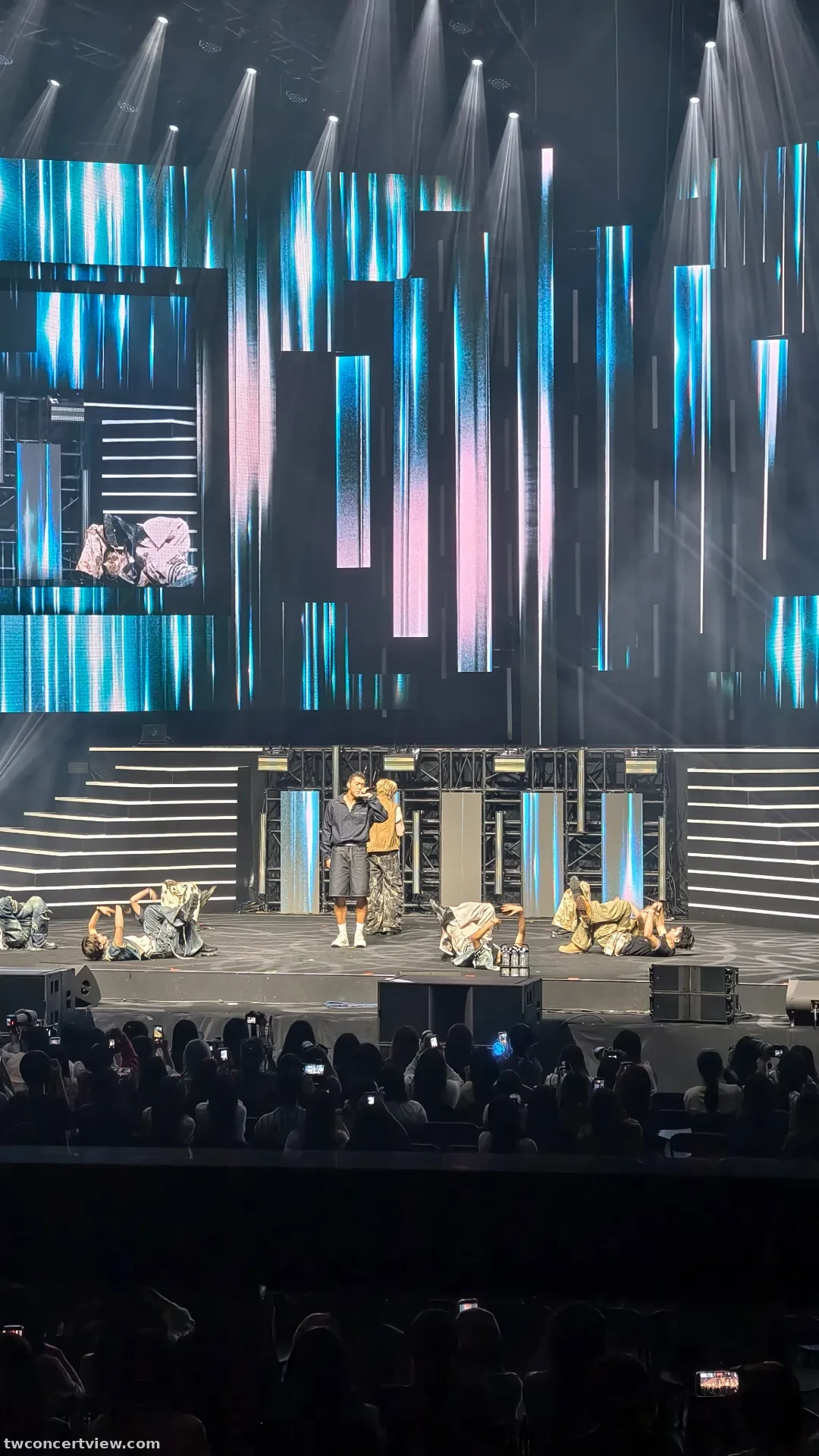 台北流行音樂中心 2-E 區 1排6號 視野照片 - 2026 T CONCERT《IDOL MEET FEST 偶像相遇祭》