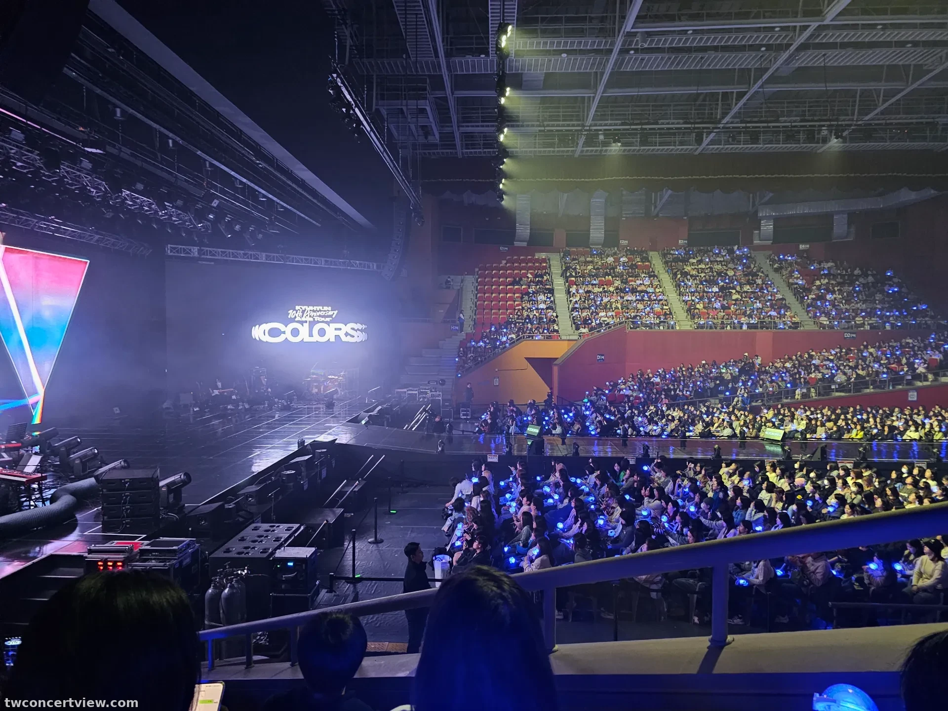 奧林匹克廳 (Olympic Hall) G 區 5排6號 視野照片