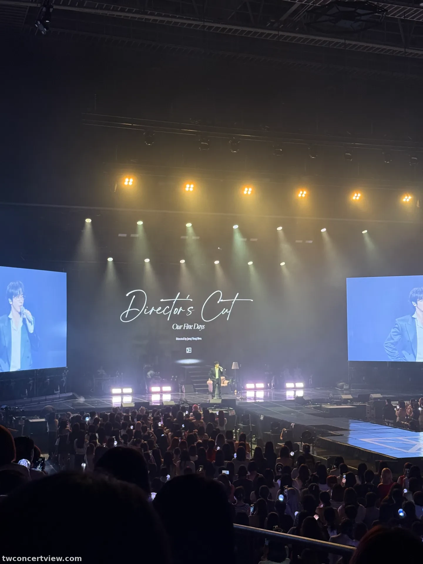 奧林匹克廳 (Olympic Hall) B2-B 區 4排18號 視野照片 - Jung Yong Hwa Live 'Director's Cut: Our Fine Days'
