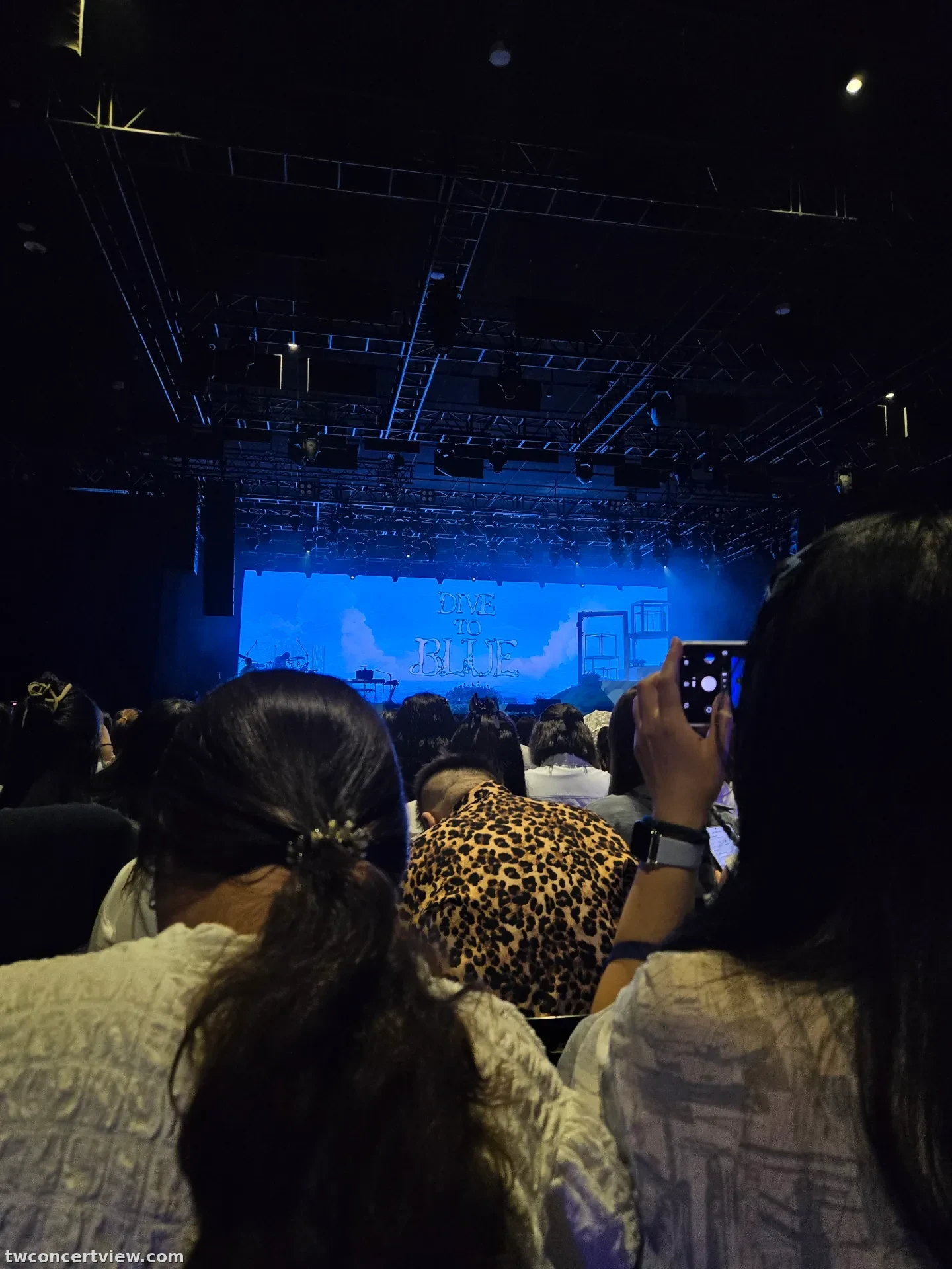 LEGACY TERA A3 25列24番 座席からの眺め - 2023 RYEOWOOK'S AGIT CONCERT: DIVE TO BLUE in TAIPEI