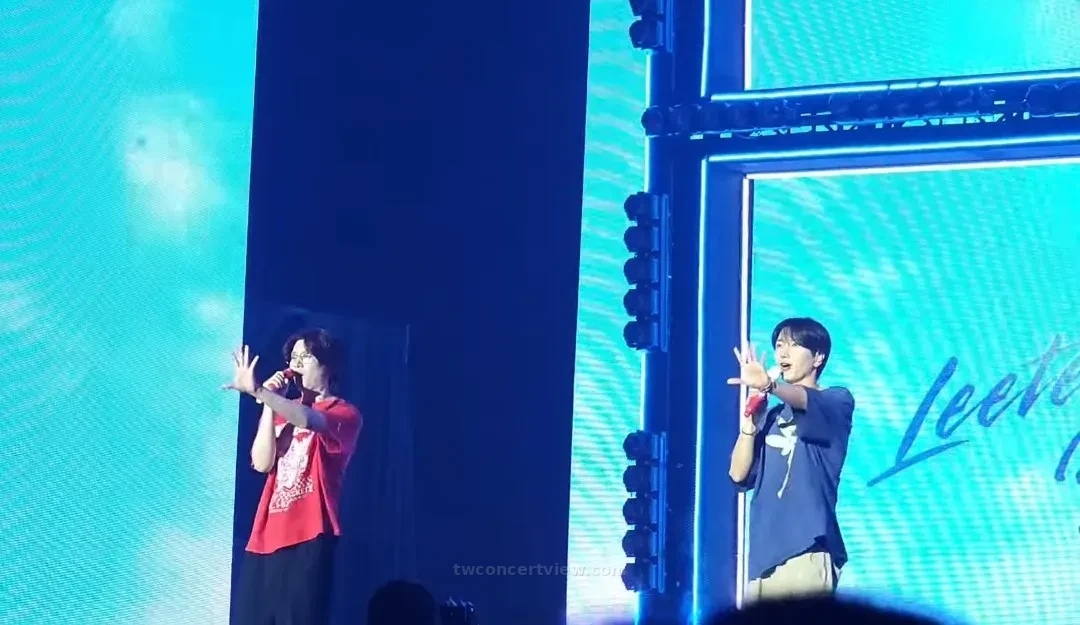 奧林匹克廳 (Olympic Hall) B 區 後 左 視野照片 - super junior 93z fancon