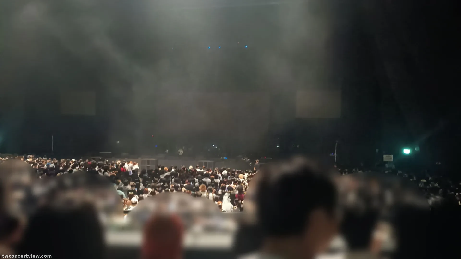 台北流行音樂中心 2-E 區 3排9號 視野照片 - natori ONE-MAN LIVE TOUR ‘Koshin （March）’in Taipei