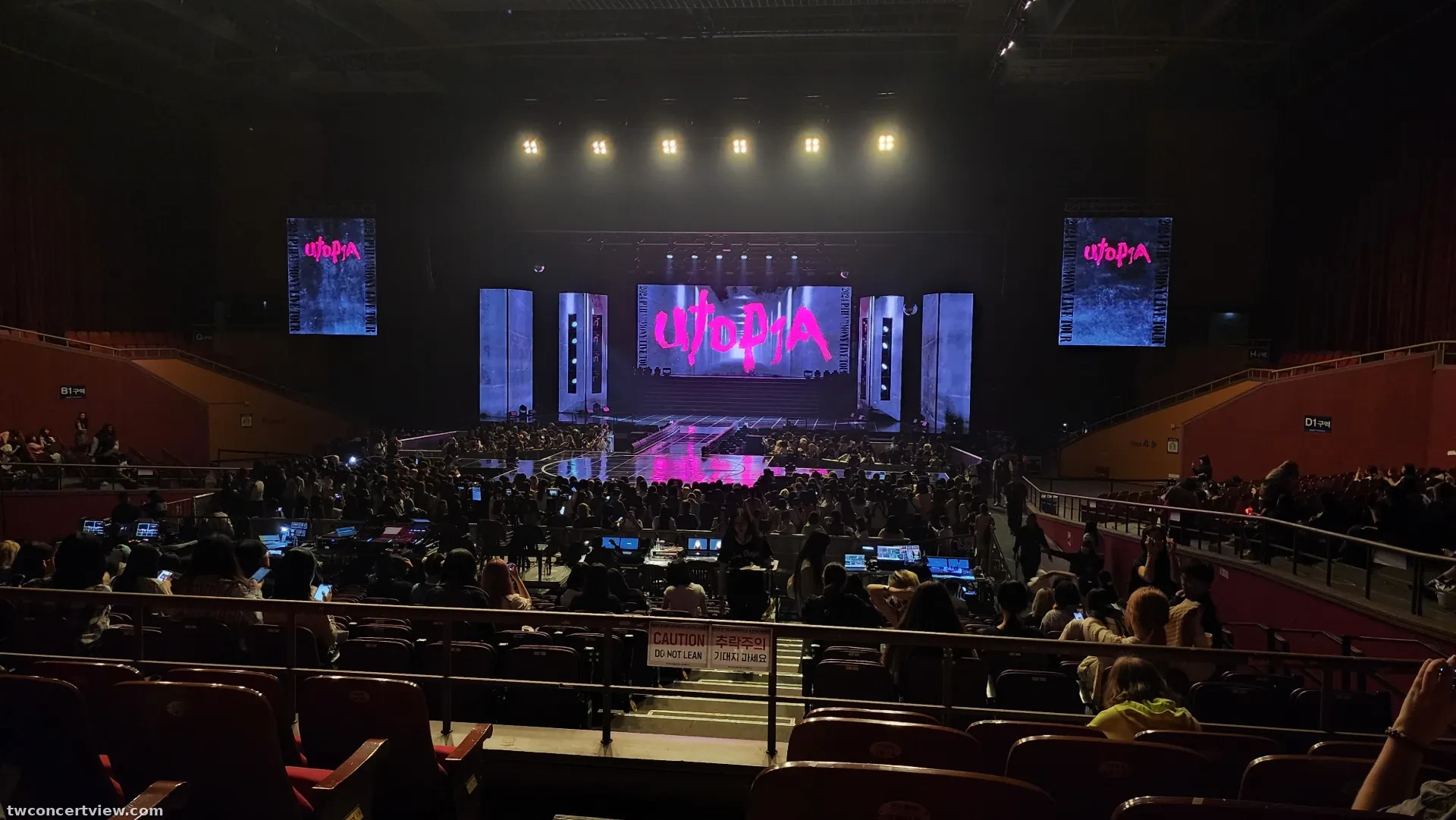 奧林匹克廳 (Olympic Hall) C3-A 區 5排1號 視野照片 - 2024 P1Harmony Live Tour 'P1ustage H : UTOP1A'