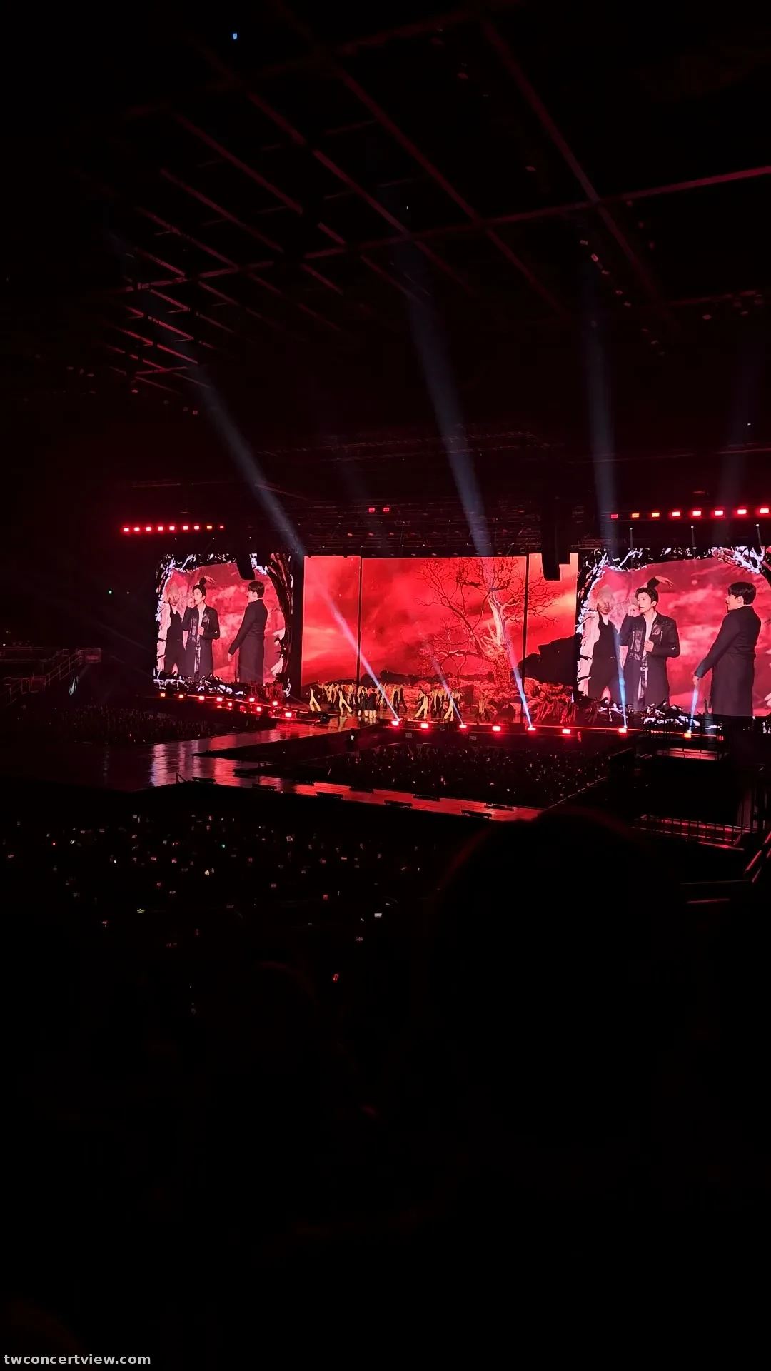 迎仕柏綜藝館 (Inspire Arena) 310 區 G排 視野照片 - 2PM the return
