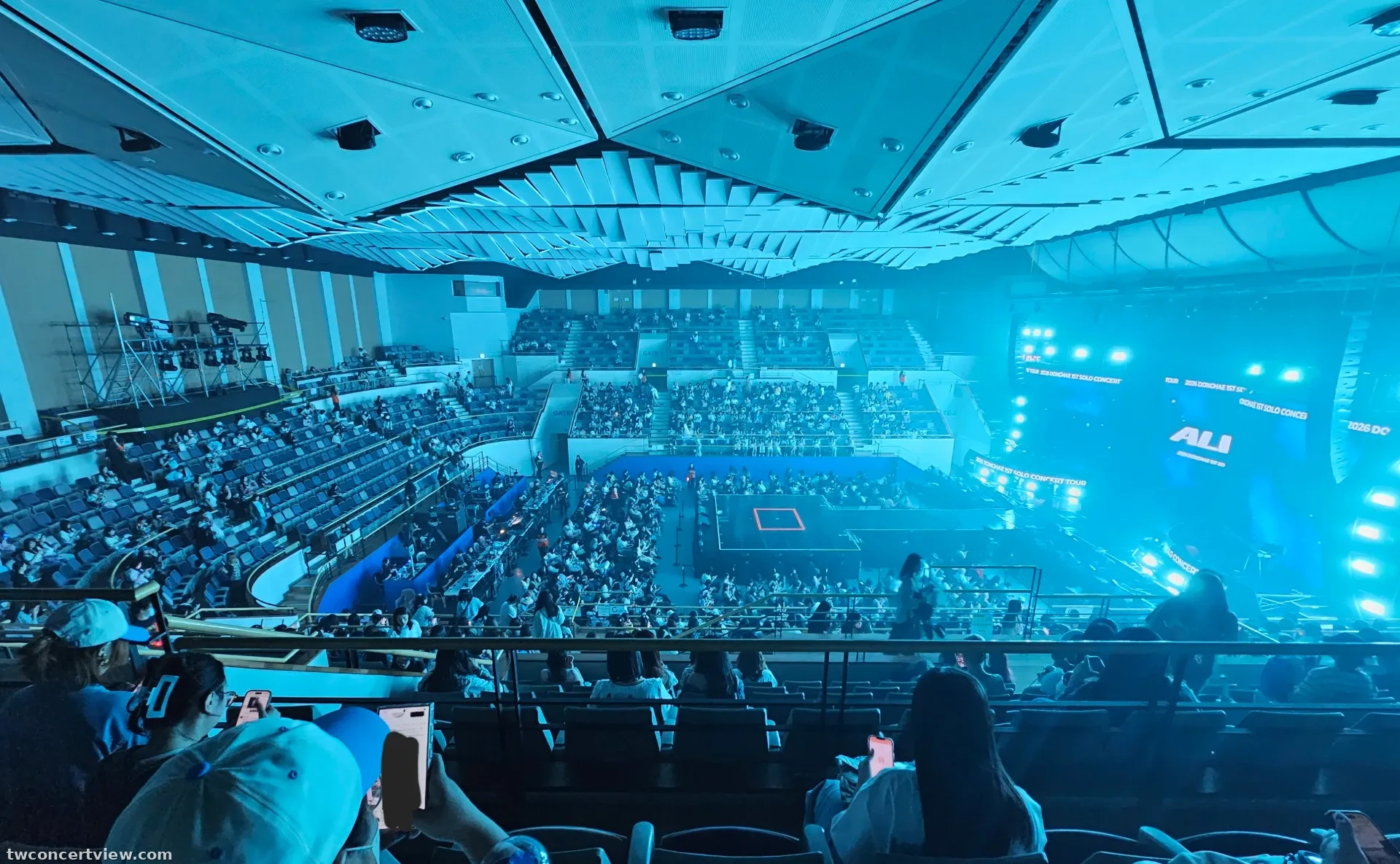 KBS Arena Hall H1 區 8排7號 視野照片 - DONGHAE 1ST SOLO CONCERT