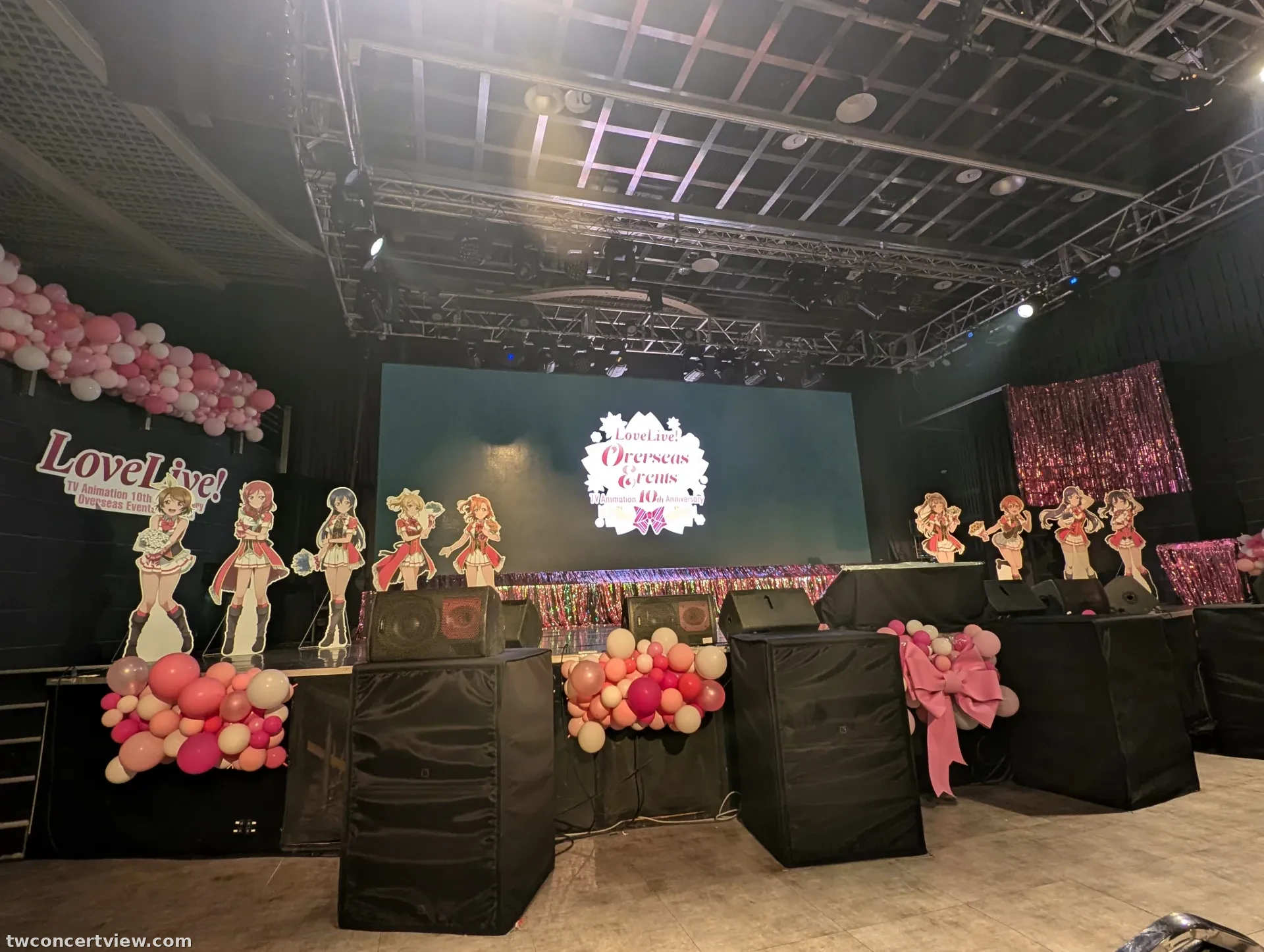 花漾展演空間 HANASPACE A2 區 2排9號 視野照片 - LoveLive! Overseas Events TV Animation 10th Anniversary in Taipei