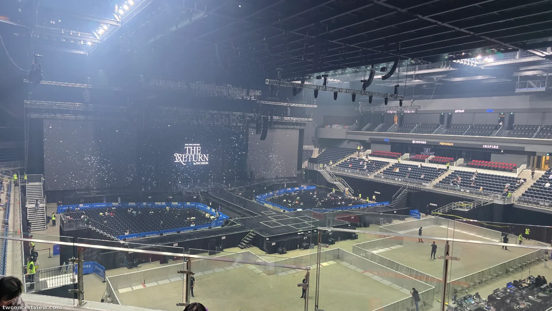 Inspire Arena 310 Row D, Seat 1 seat view - 2PM THE RETURN