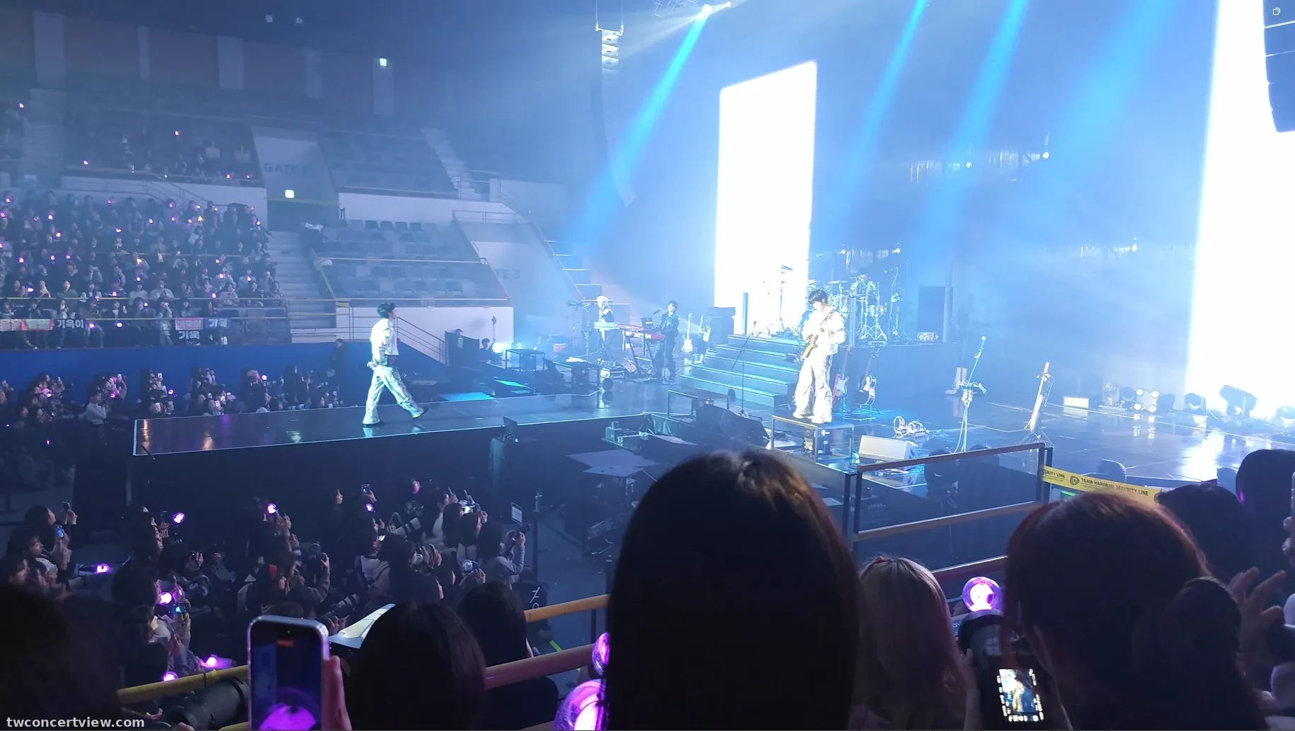 KBS Arena Hall G2 Row 4, Seat 17 seat view - ONEWE 5th Live Concert 'O! NEW E!volution V'