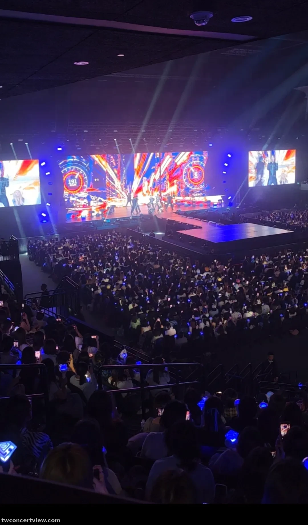 澳門銀河綜藝館 (Galaxy Arena) 209 區 16排16號 視野照片 - DONGHAE 1ST SOLO CONCERT