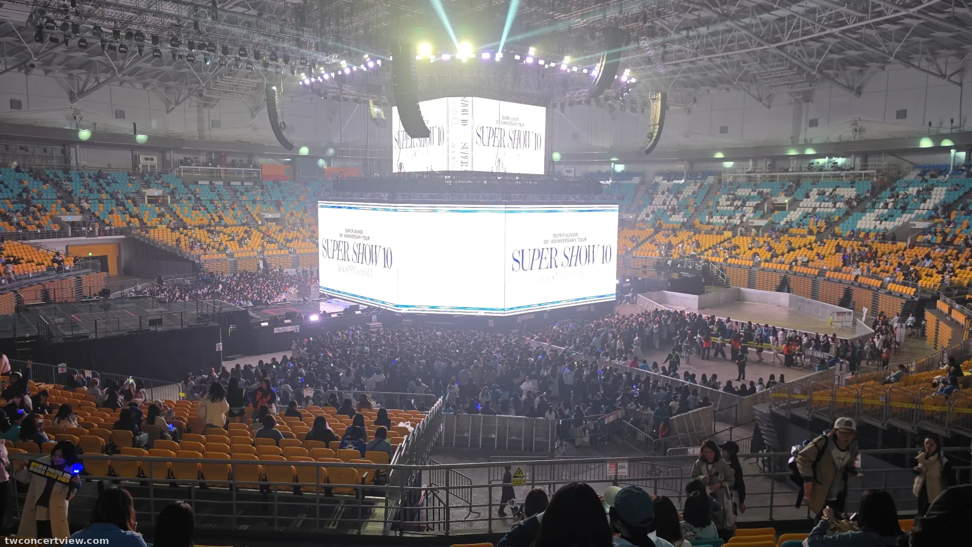 KSPO Dome 44 Row 8, Seat 26 seat view - <SUPER SHOW 10> SJ-CORE in SEOUL