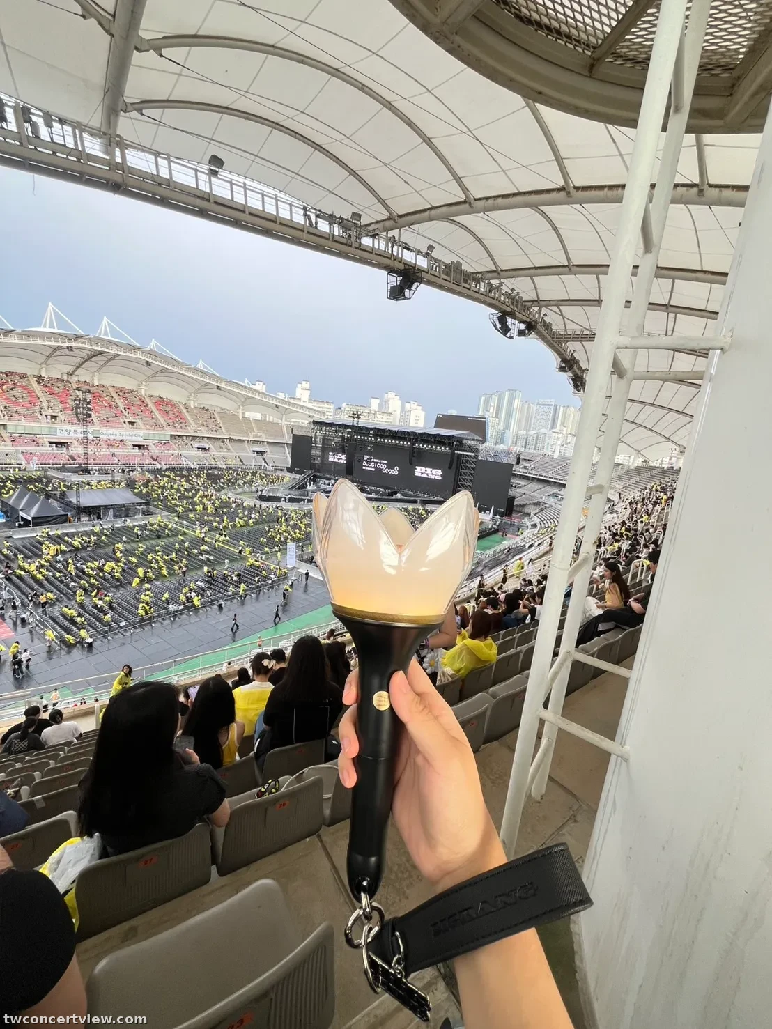 高陽綜合運動場 主競技場 (Goyang Stadium) W8 區 17排24號 視野照片 - BIGBANG 2026-2027 WORLD TOUR < XX : COSMOS >