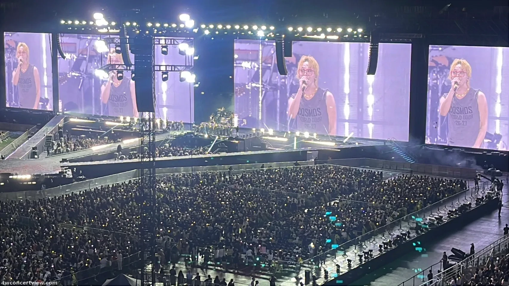 Goyang Stadium W8 Zona Baris 17, Kursi 24 foto pemandangan kursi - BIGBANG 2026-2027 WORLD TOUR < XX : COSMOS >