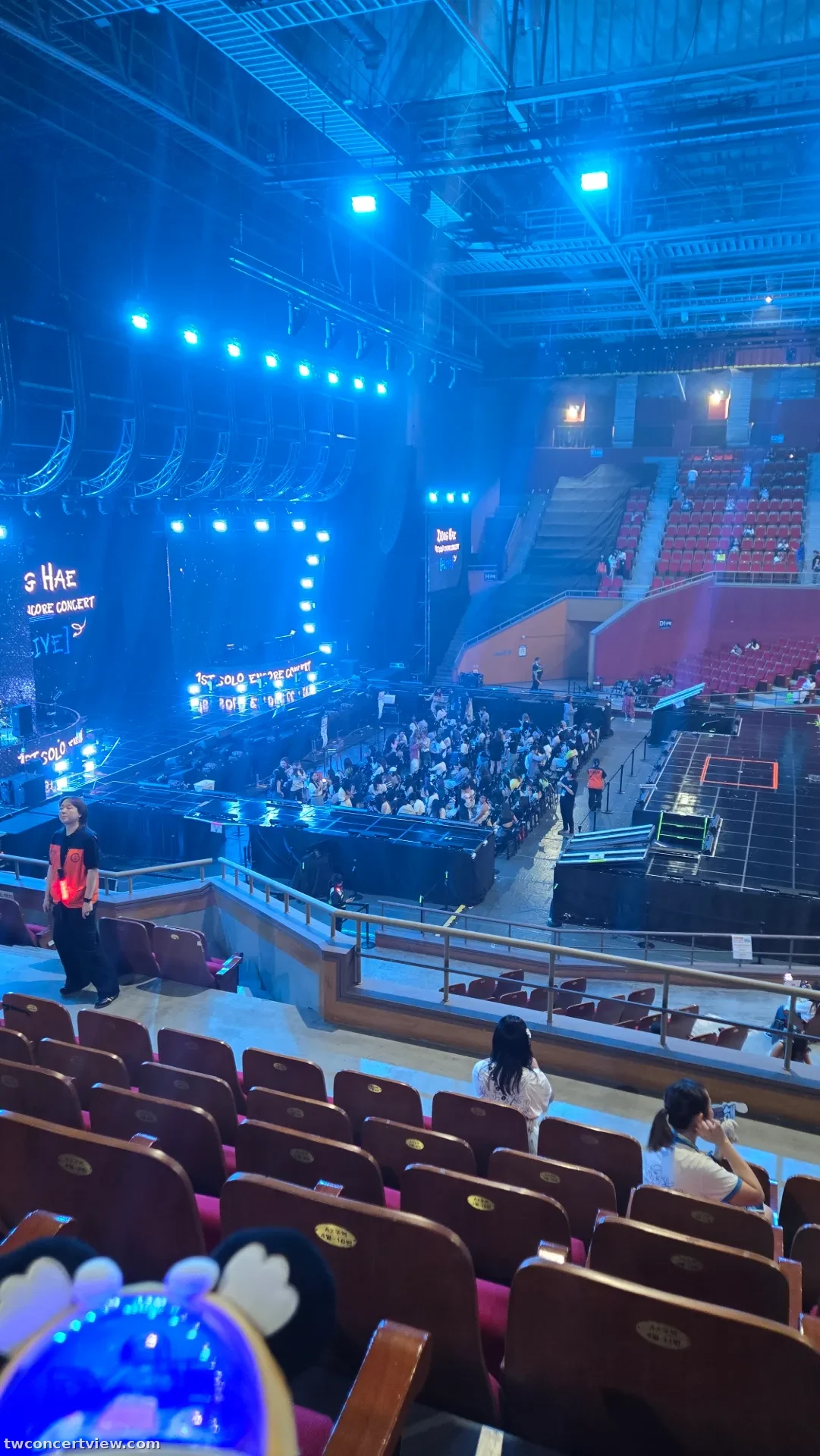 Olympic Hall A2 โซน แถว 6 ที่นั่ง 11 ภาพวิวที่นั่ง - 《2026 DONGHAE 1ST SOLO ENCORE CONCERT [ALIVE] in SEOUL》