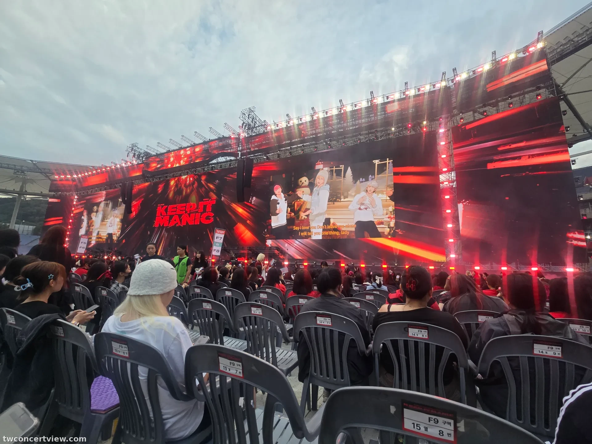 Incheon Munhak Stadium D Middle Center seat view - 2026 PLAVE World Tour ［KEEP IT MANIC］ in Incheon