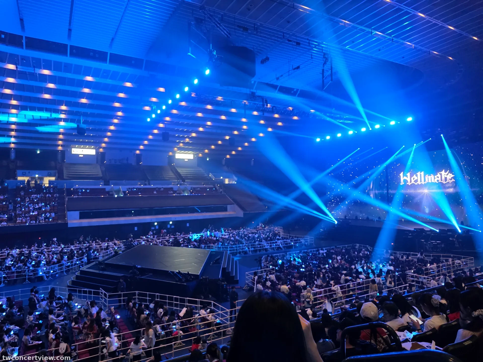 大阪城音樂廳 (Osaka-jo Hall) G 區 7排16號 視野照片 - NEXZ LIVE TOUR 2026 Hellmate