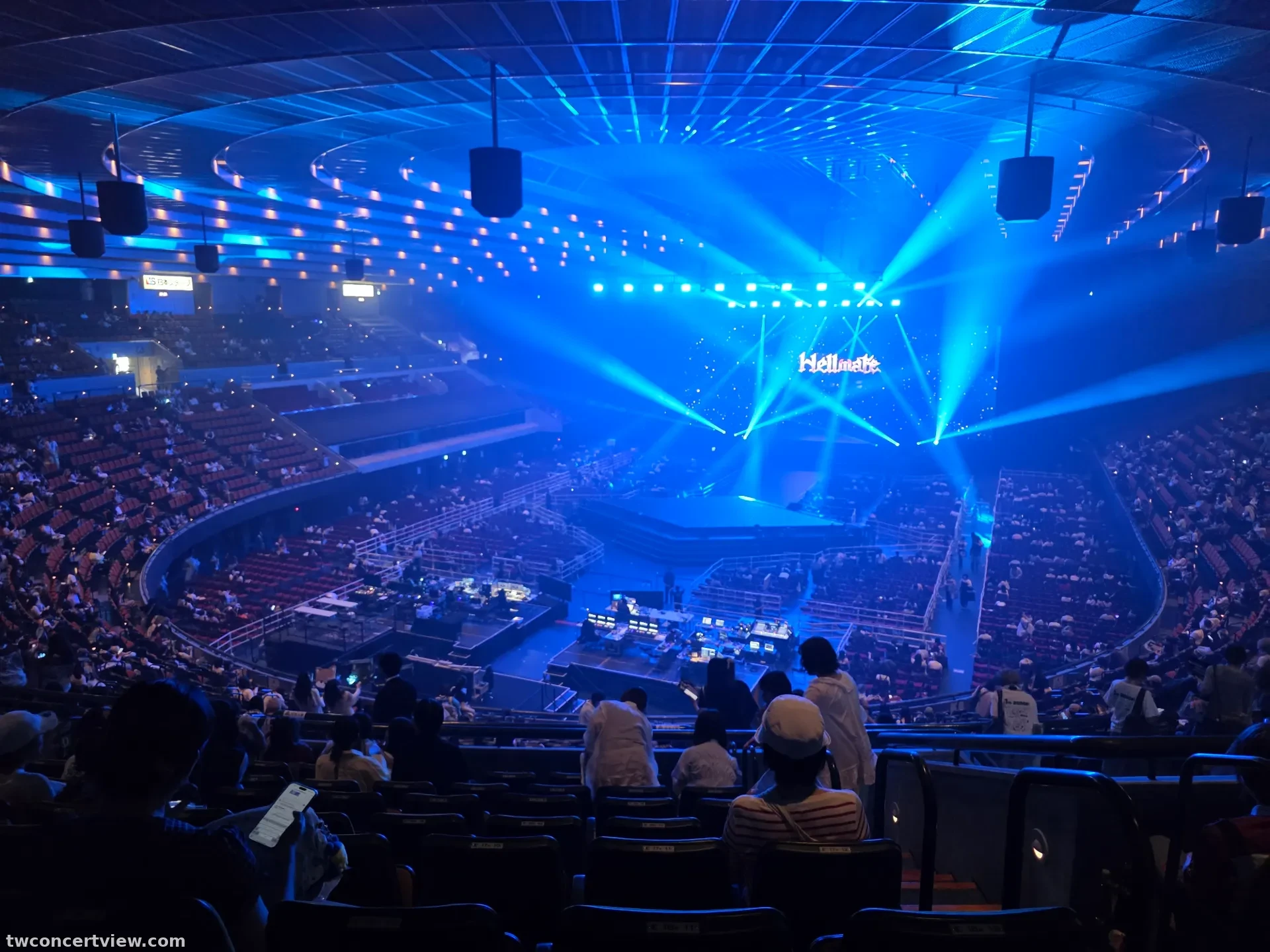 大阪城音樂廳 (Osaka-jo Hall) E 區 20排10號 視野照片 - NEXZ LIVE TOUR 2026 Hellmate