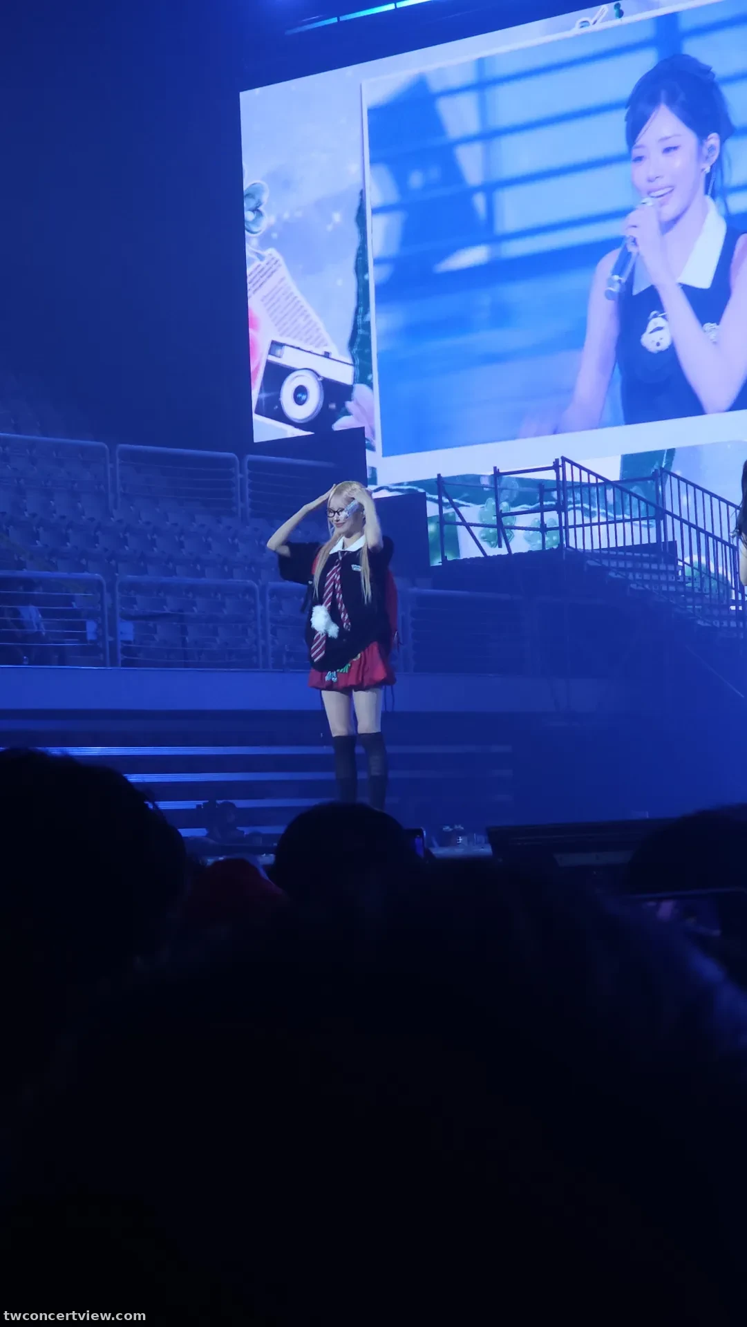 高麗大學化汀體育館（Tiger Dome） 搖滾 D 區 後 中 視野照片 - 2026 fromis_9 ASIA TOUR [TOMORROW GLOW.]