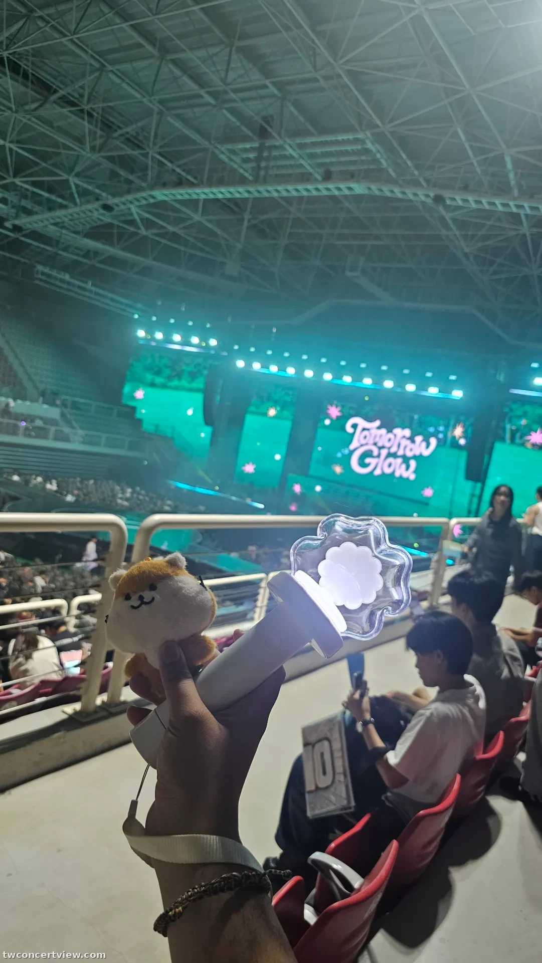 高麗大學化汀體育館（Tiger Dome） C 區 7排3號 視野照片 - 2026 fromis_9 ASIA TOUR [TOMORROW GLOW.]