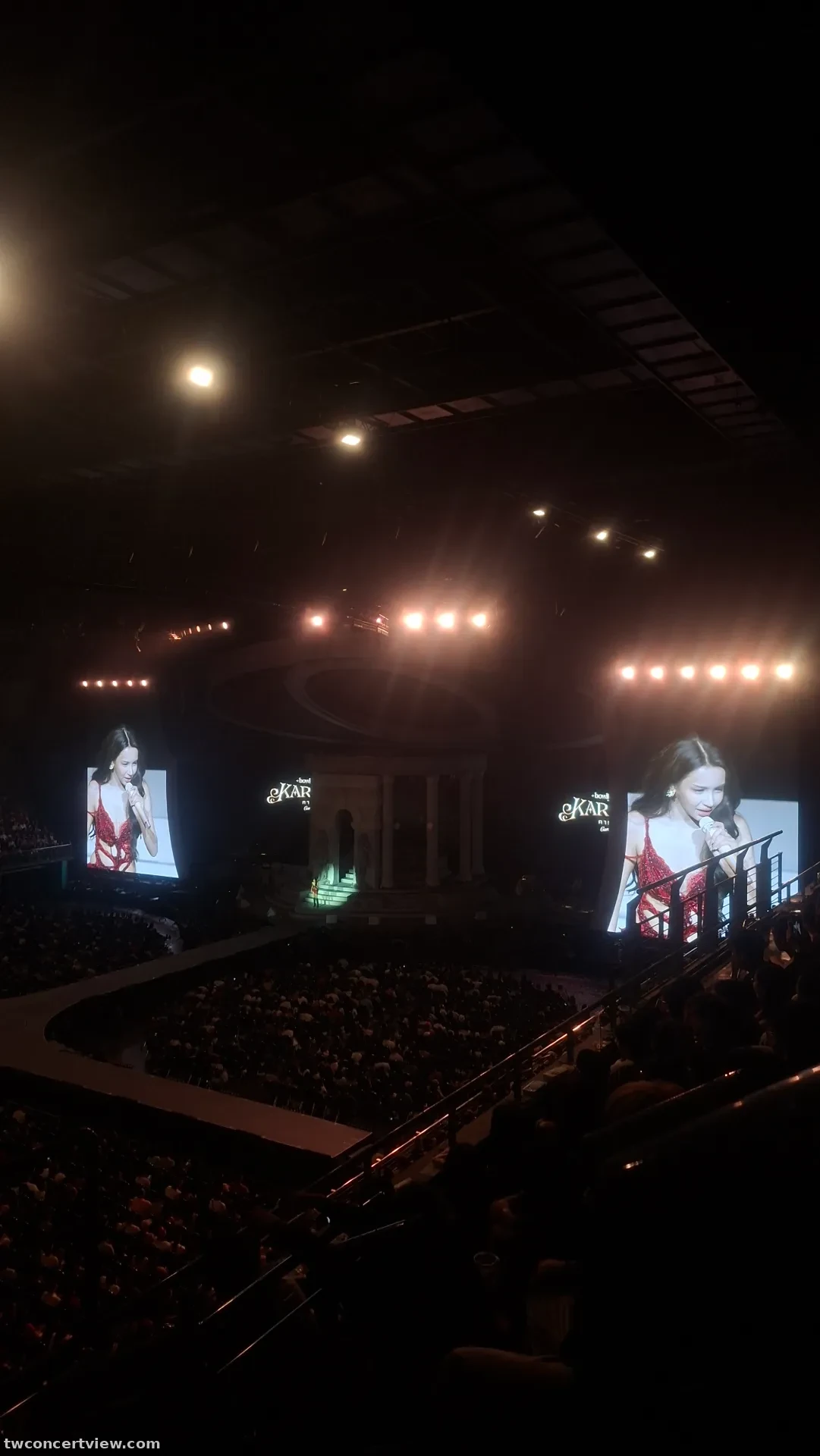 IMPACT Arena P 區 D排2號 視野照片 - Karawa concert bowkylion