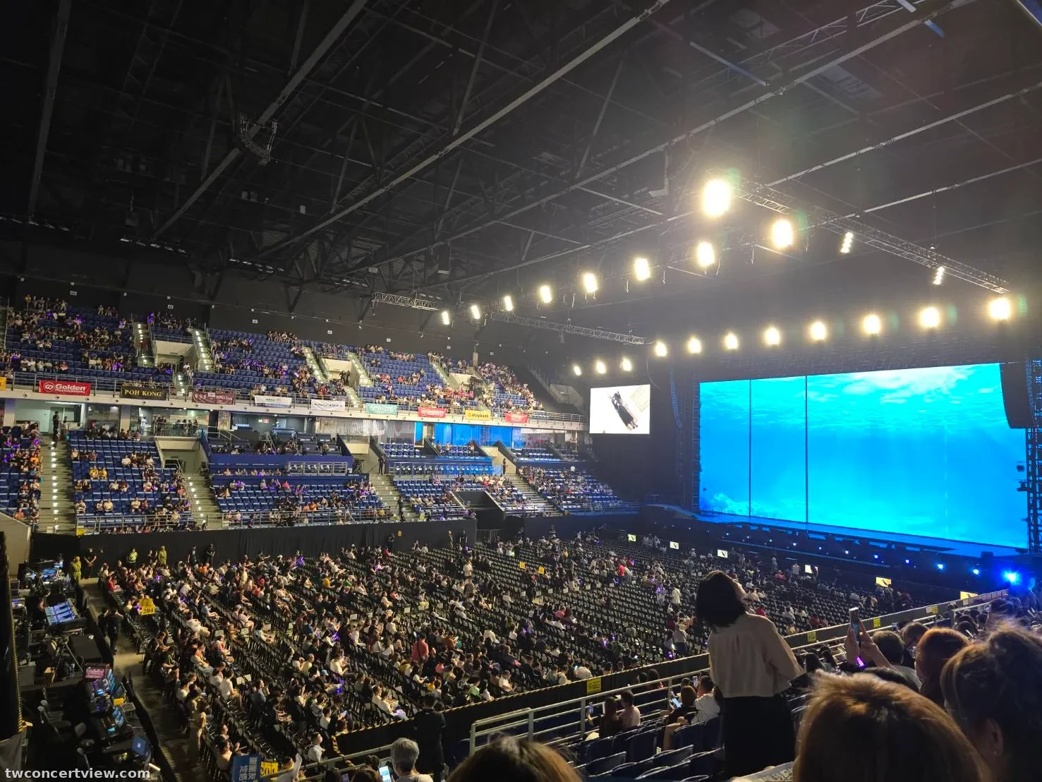 亞通體育館 (Axiata Arena)(Unifi Arena) 305 區 P排18號 視野照片