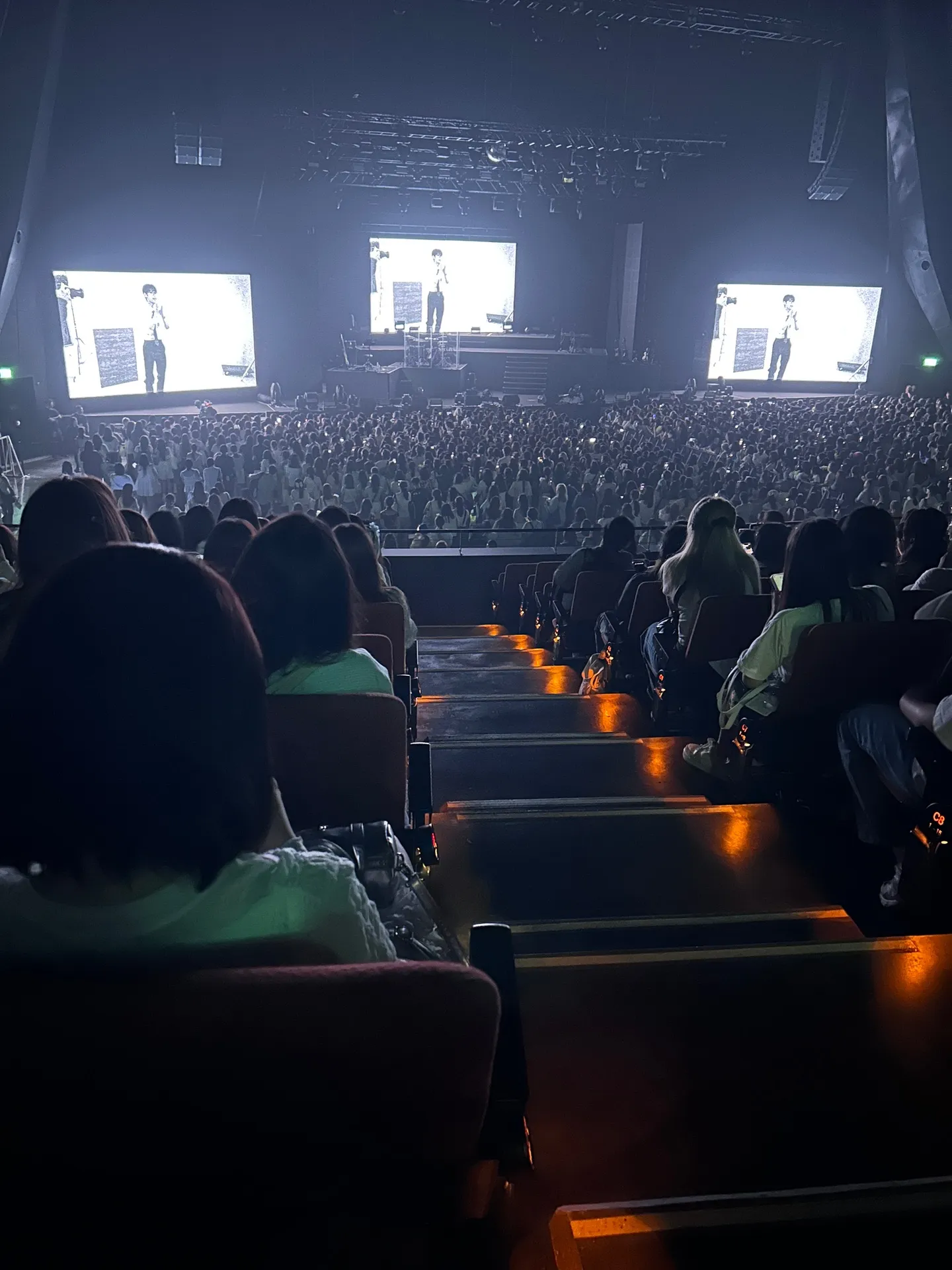 台北流行音樂中心 2 B 10排16號 視野照片 - 2024 DOYOUNG [Dear youth.]