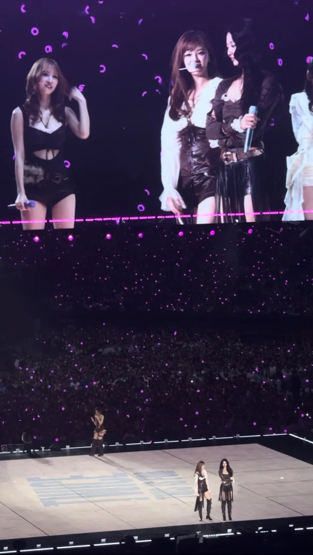 台北大巨蛋中央舞台 240 9排7號 視野照片 - TWICE＜THIS IS FOR＞WORLD TOUR IN TAIPE