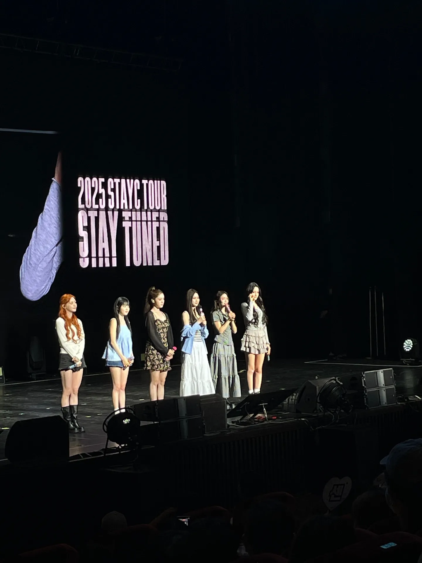 TICC 台北國際會議中心 2F-A 區 8排35號 視野照片 - 2025 STAYC TOUR [STAY TUNED] in TAIPEI