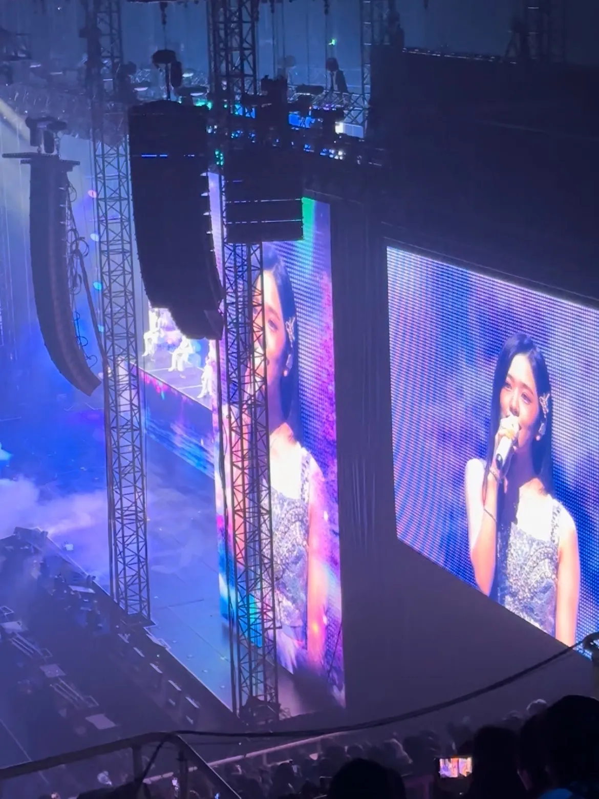 林口體育館 O2A 1 11排15號 視野照片 - IVE THE 1ST WORLD TOUR 'SHOW WHAT I HAVE' IN TAIPEI