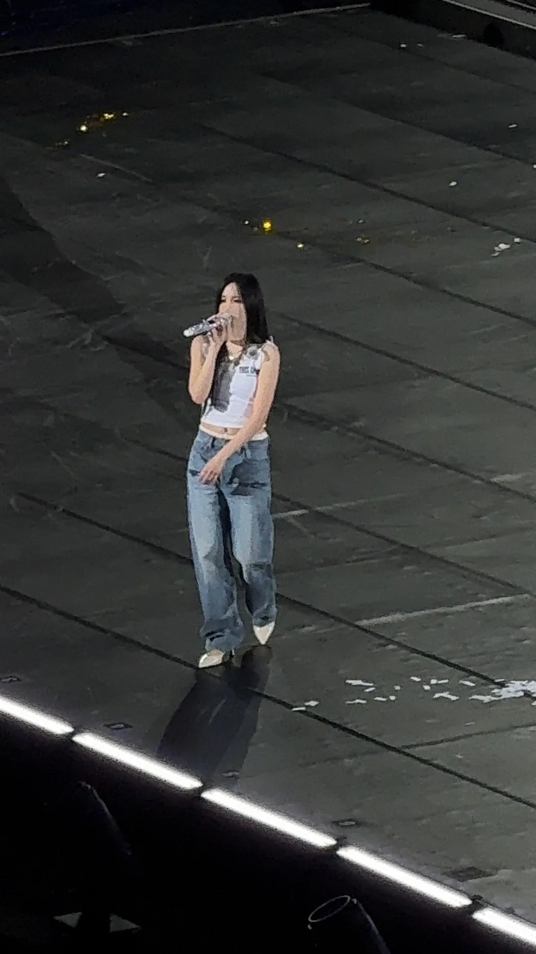 台北大巨蛋中央舞台 243 11排27號 視野照片 - TWICE THIS IS FOR