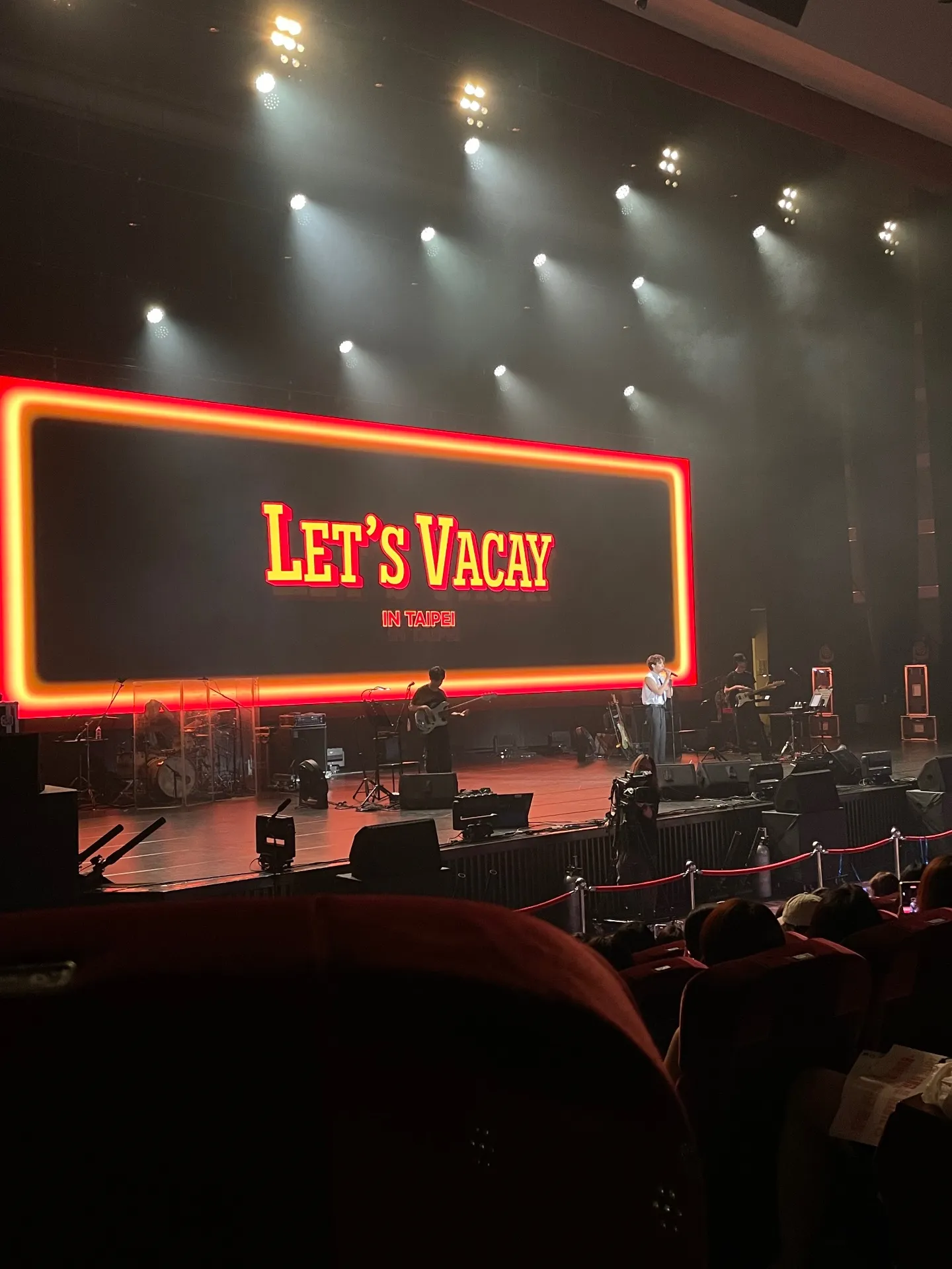 TICC 台北國際會議中心 2MF L 7排35號 視野照片 - KIM SUNG KYU CONCERT〔LV3：Let’s Vacay〕