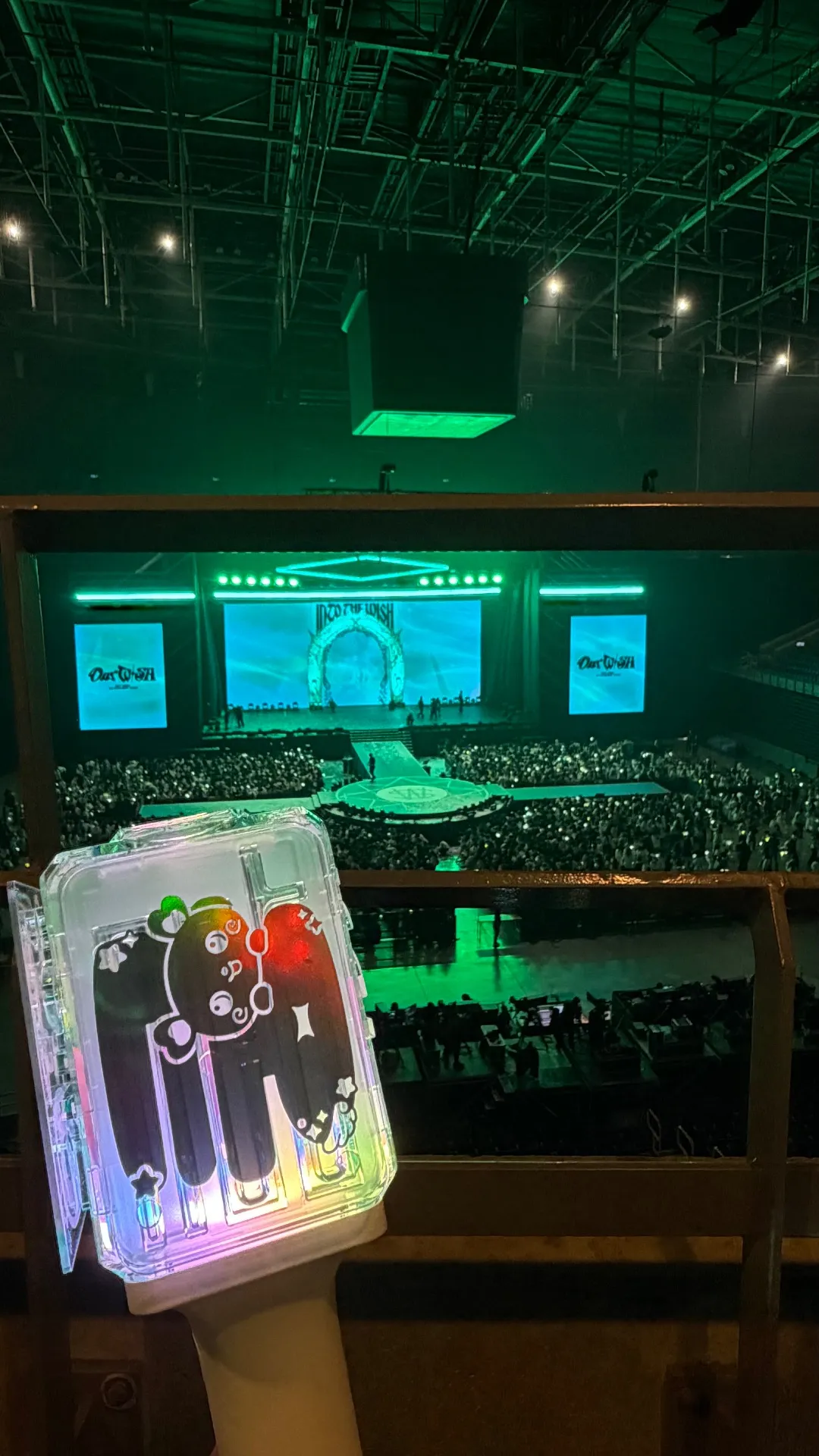 高雄巨蛋 自動建檔區域: kar-407 1排3號 視野照片 - NCT WISH [IN TO THE WISH : OUR WISH] IN KAOHSIUNG