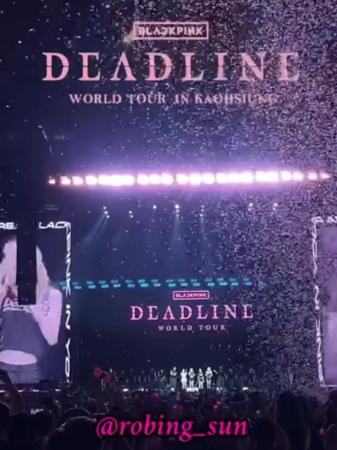 高雄世運主場館 FLOORF 後排右號 視野照片 - BLACKPINK DEADLINE WORLD TOUR IN KAOHSIUNG