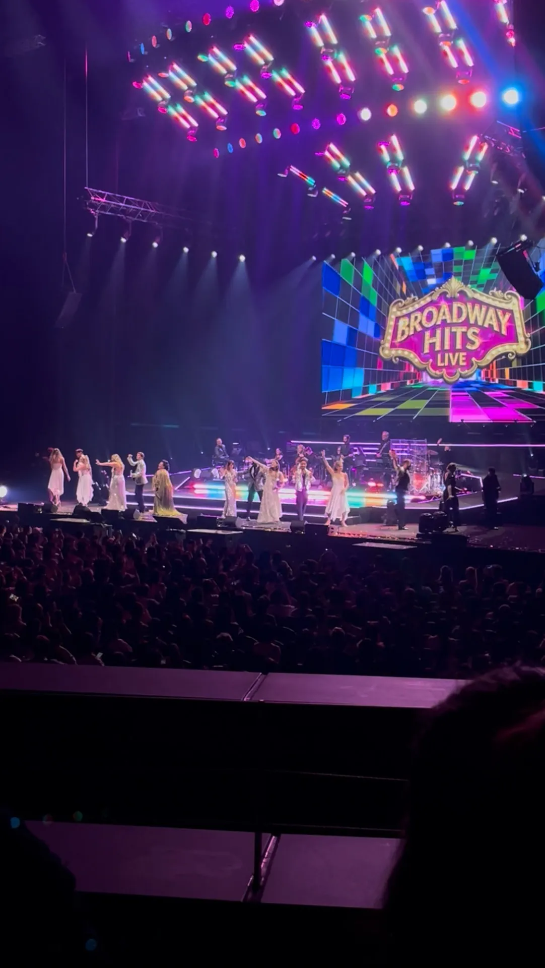 台北流行音樂中心 2 G 2排5號 視野照片 - Broadway Hits Live 百老匯星光演唱會