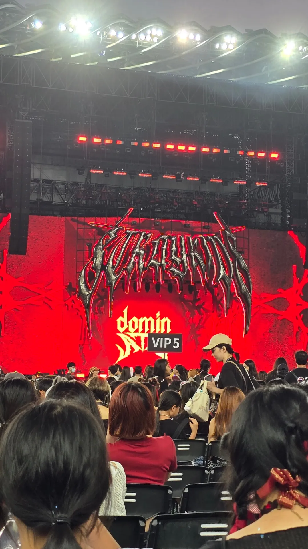 Kaohsiung National Stadium N โซน แถว 中 ที่นั่ง 左 ภาพวิวที่นั่ง - StrayKids World Tour <dominATE> in Kaohsiung