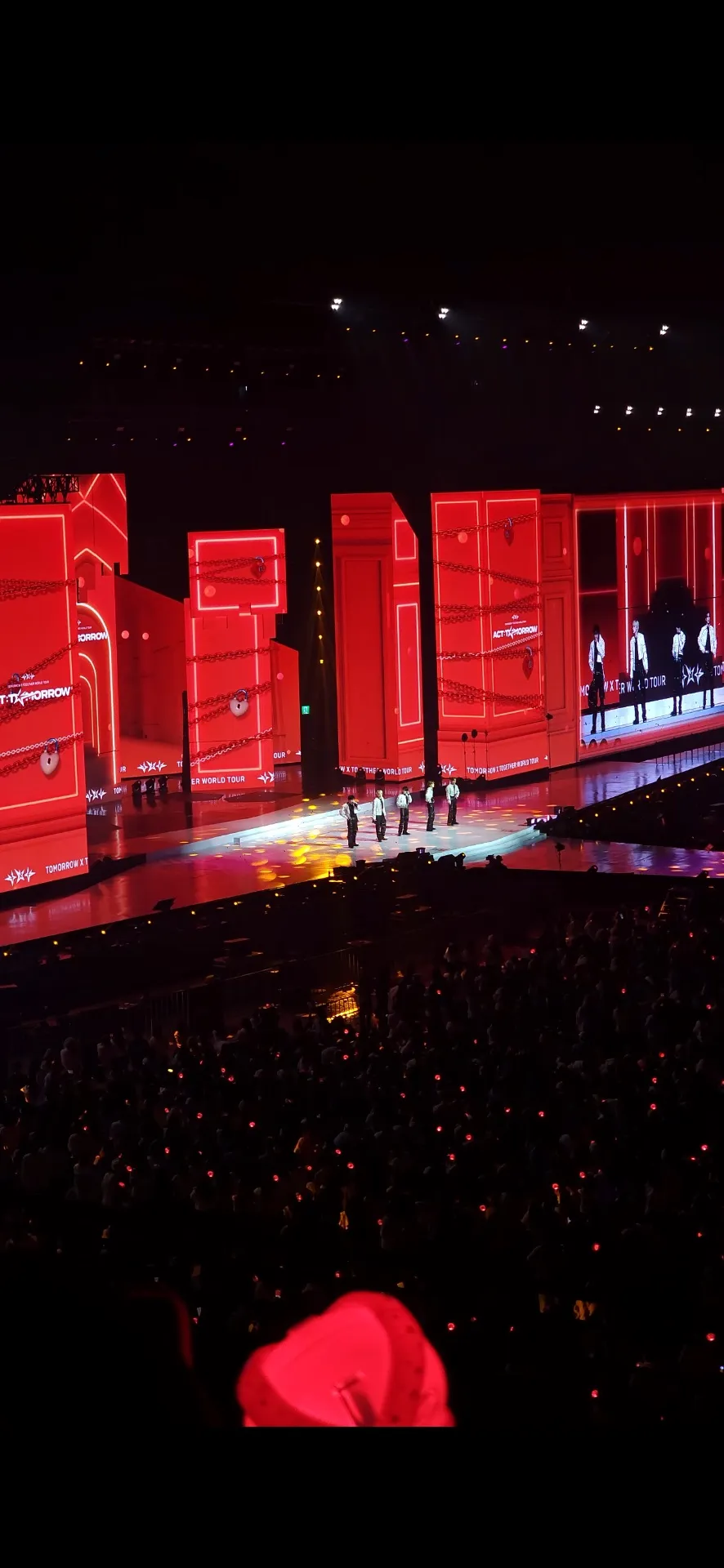 台北大巨蛋 223 7排2號 視野照片 - 《ACT:TOMORROW》IN TAIPEI