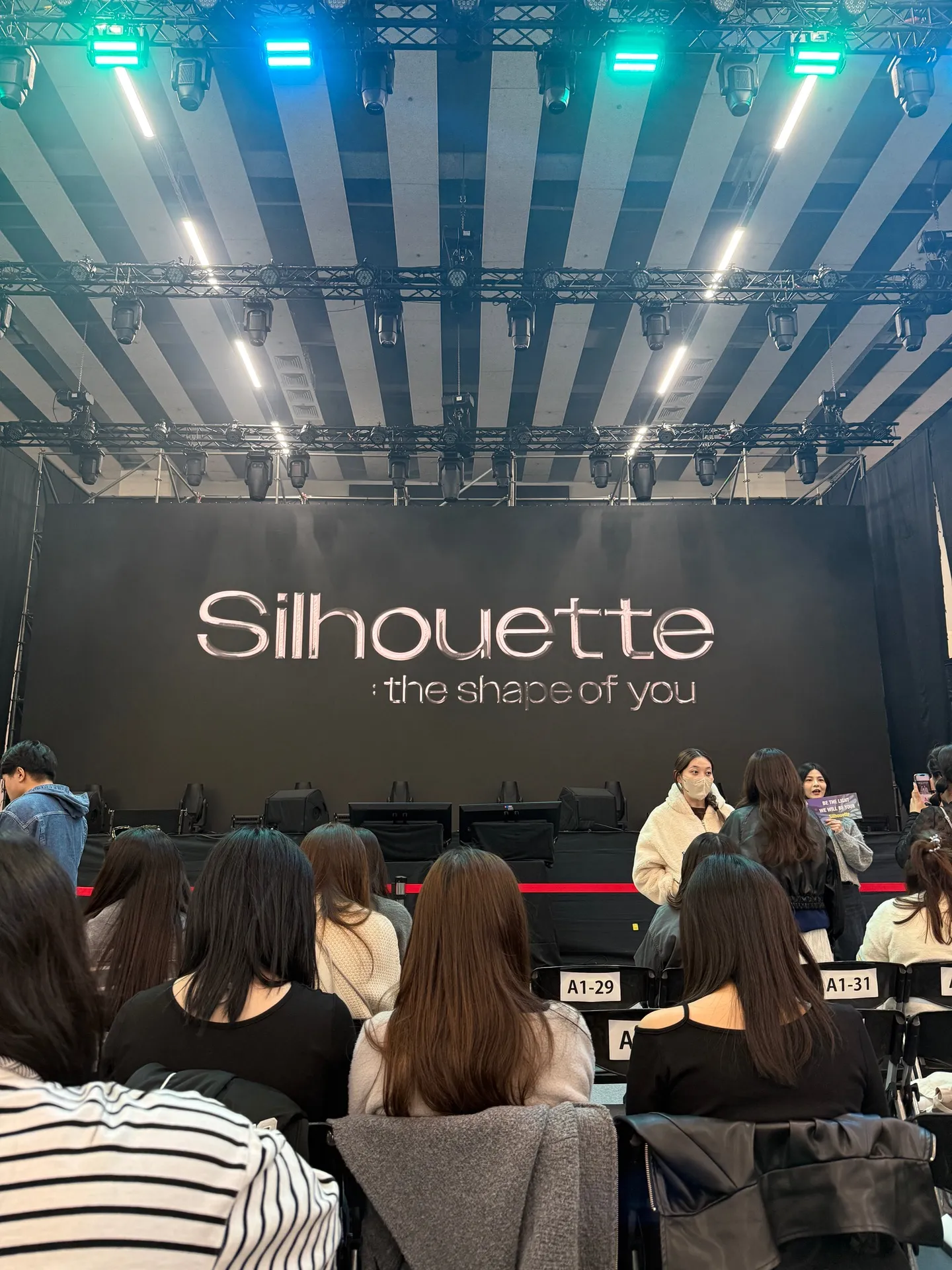 台大綜合體育館 A2 區 5排33號 視野照片 - MARK 段宜恩Silhouette: The Shape of You FANCON 2025-2026