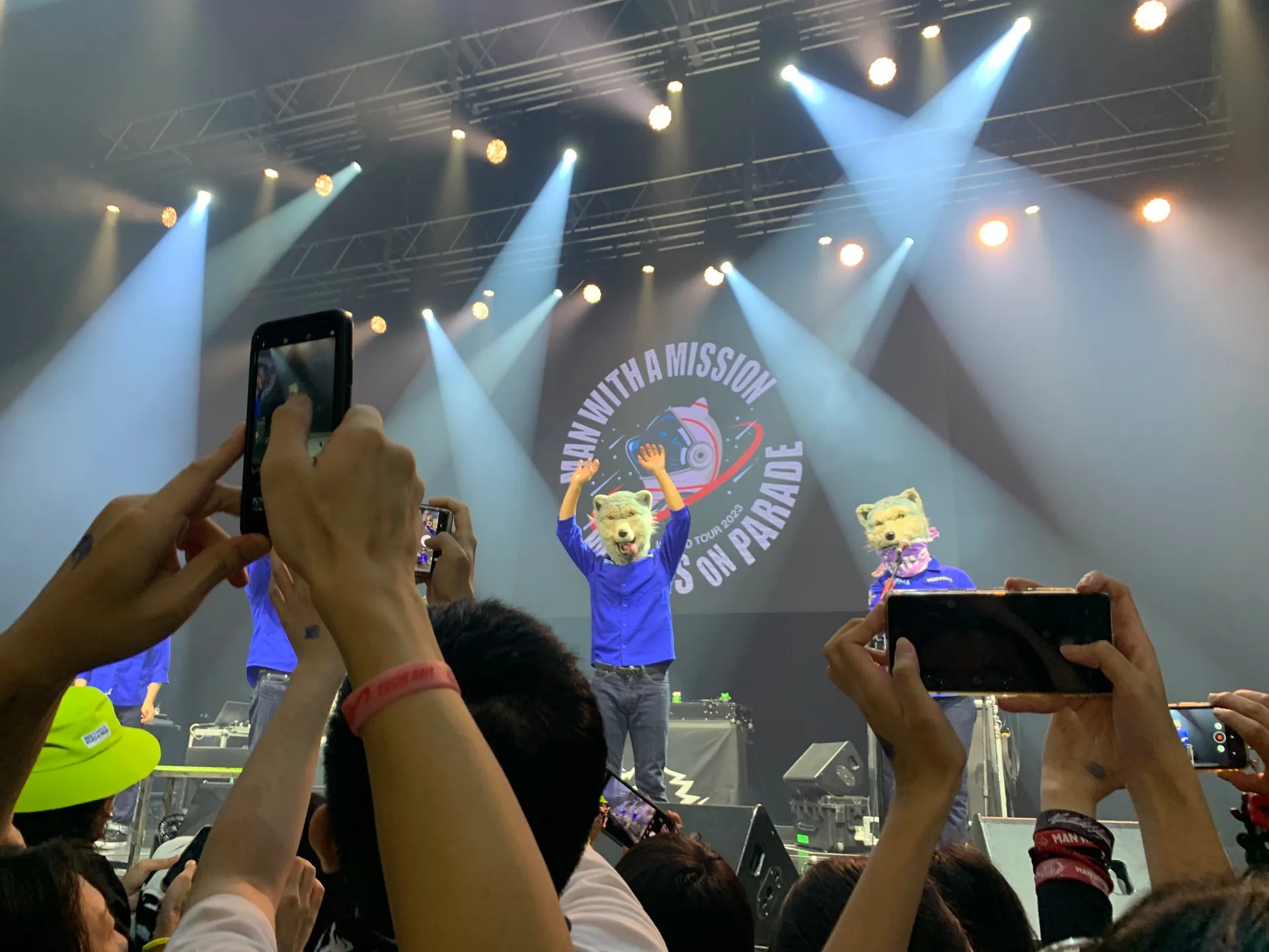 Zepp New Taipei ZEPP A R 視野照片 - MAN WITH A MISSION World Tour 2023 ~WOLVES ON PARADE台北場