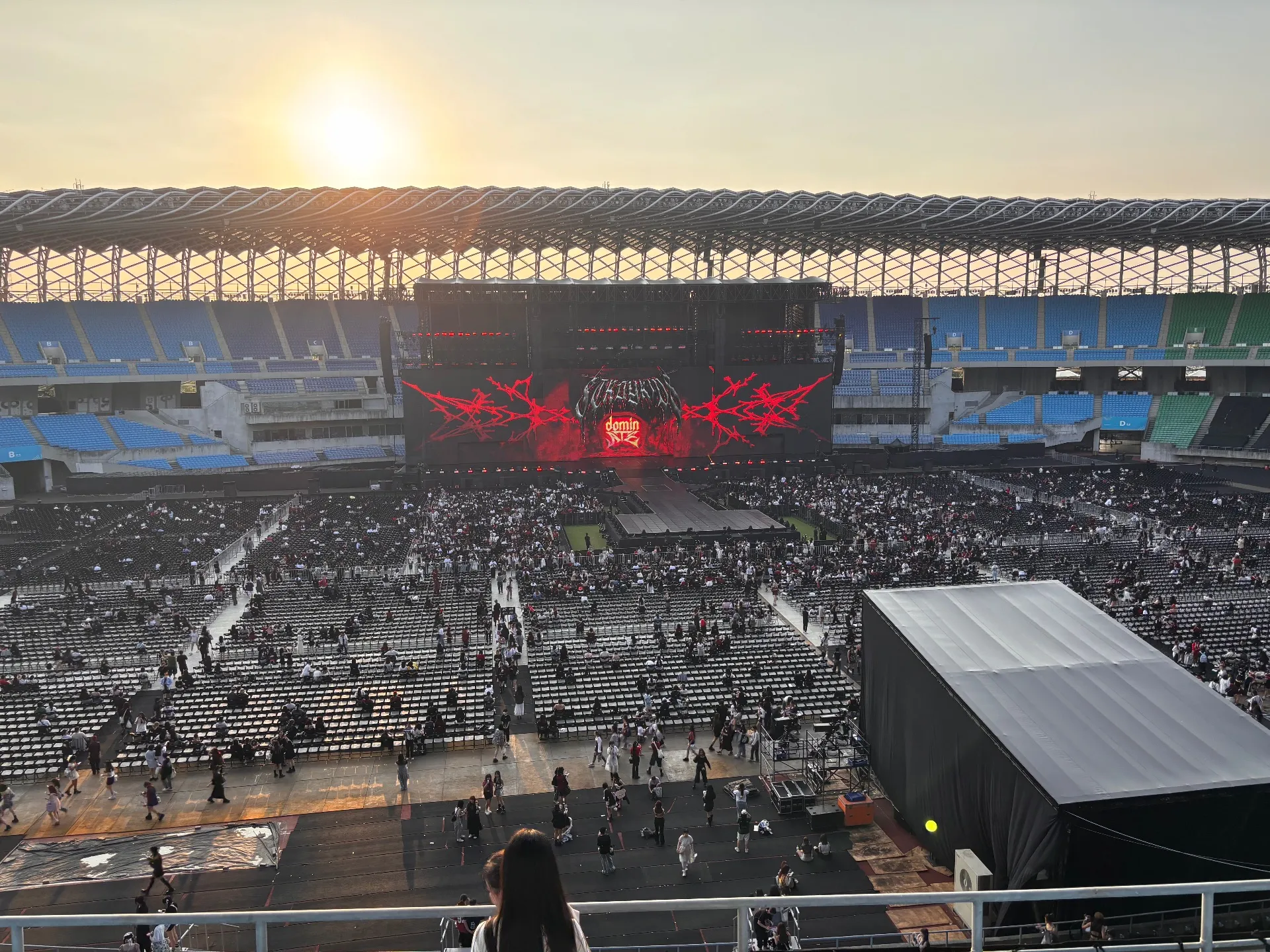 Kaohsiung National Stadium G23 โซน แถว 6 ที่นั่ง 228 ภาพวิวที่นั่ง - Stray Kids World Tour "dominATE Kaohsiung "