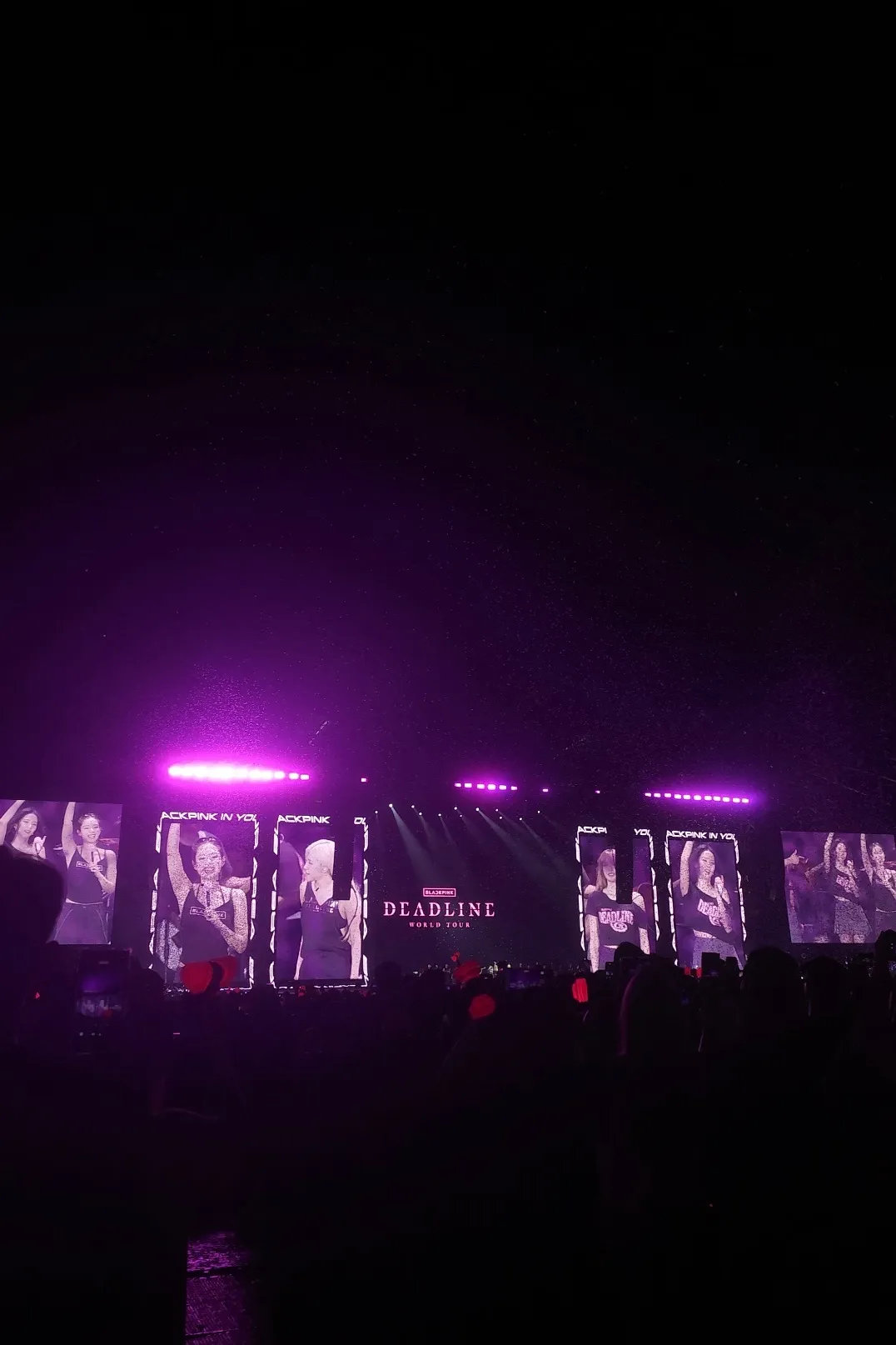 高雄世運主場館 FLOORI 中排左號 視野照片 - BLACKPINK deadline