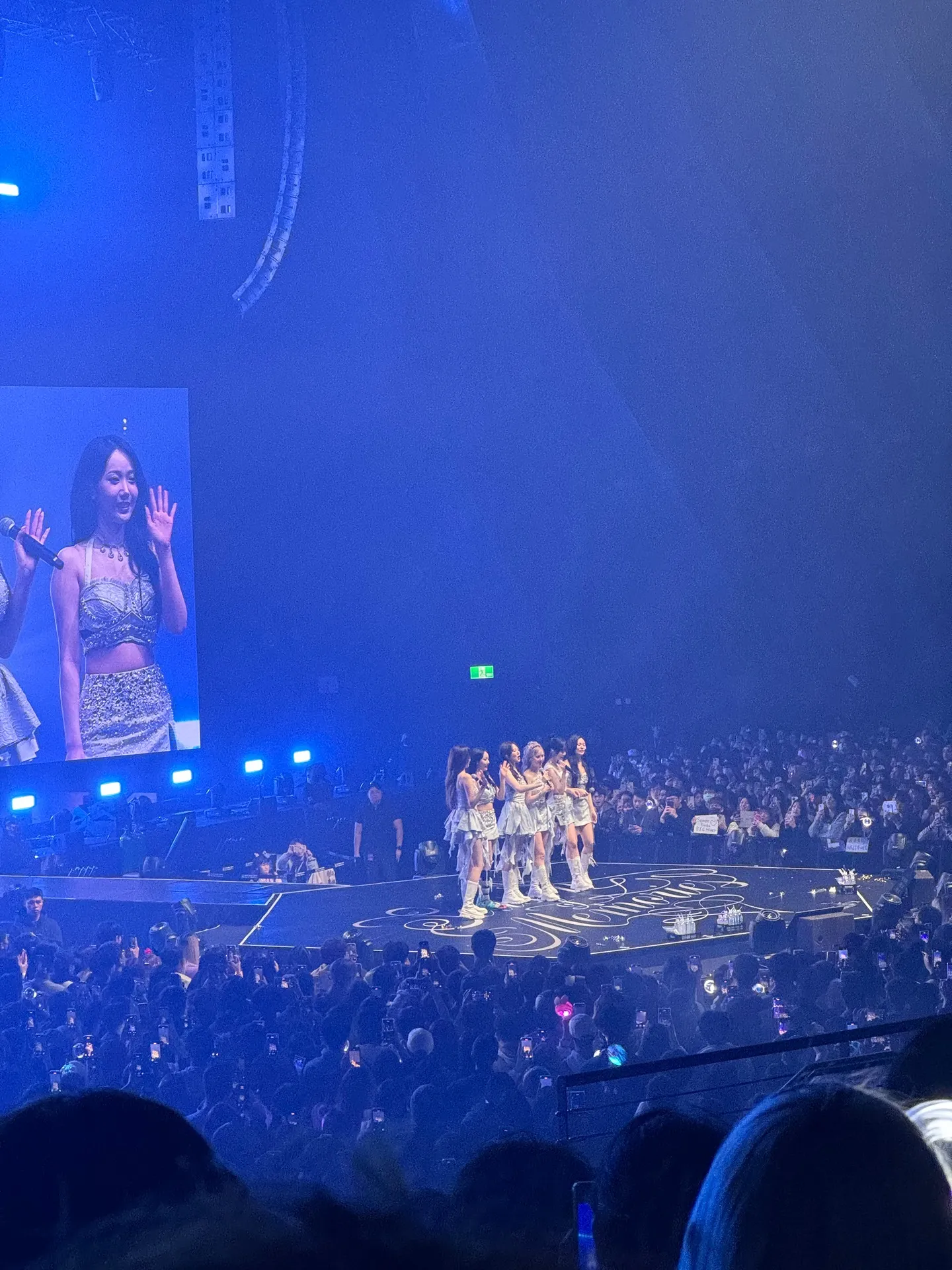 台北流行音樂中心 2 A 6排8號 視野照片 - GFRIEND Season of Memories