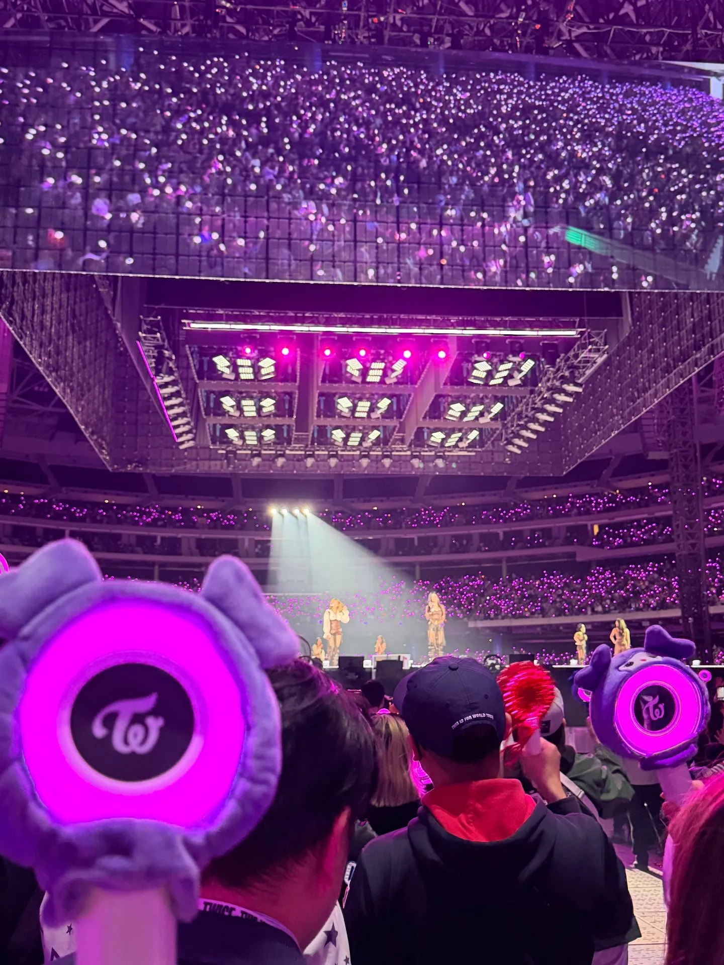 Taipei Dome (Center Stage) C Zona Baris 後, Kursi 右 foto pemandangan kursi - TWICE THIS IS FOR