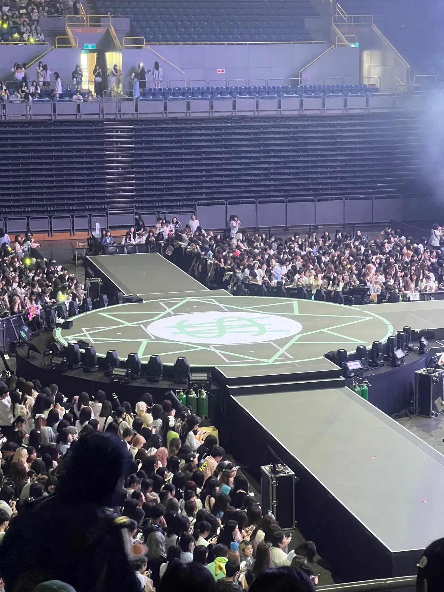 高雄巨蛋 自動建檔區域: kar-219 24排排4號號 視野照片 - NCT WISH 1st CONCERT TOUR 'INTO THE WISH :Our WISH' IN KAOHSIUNG