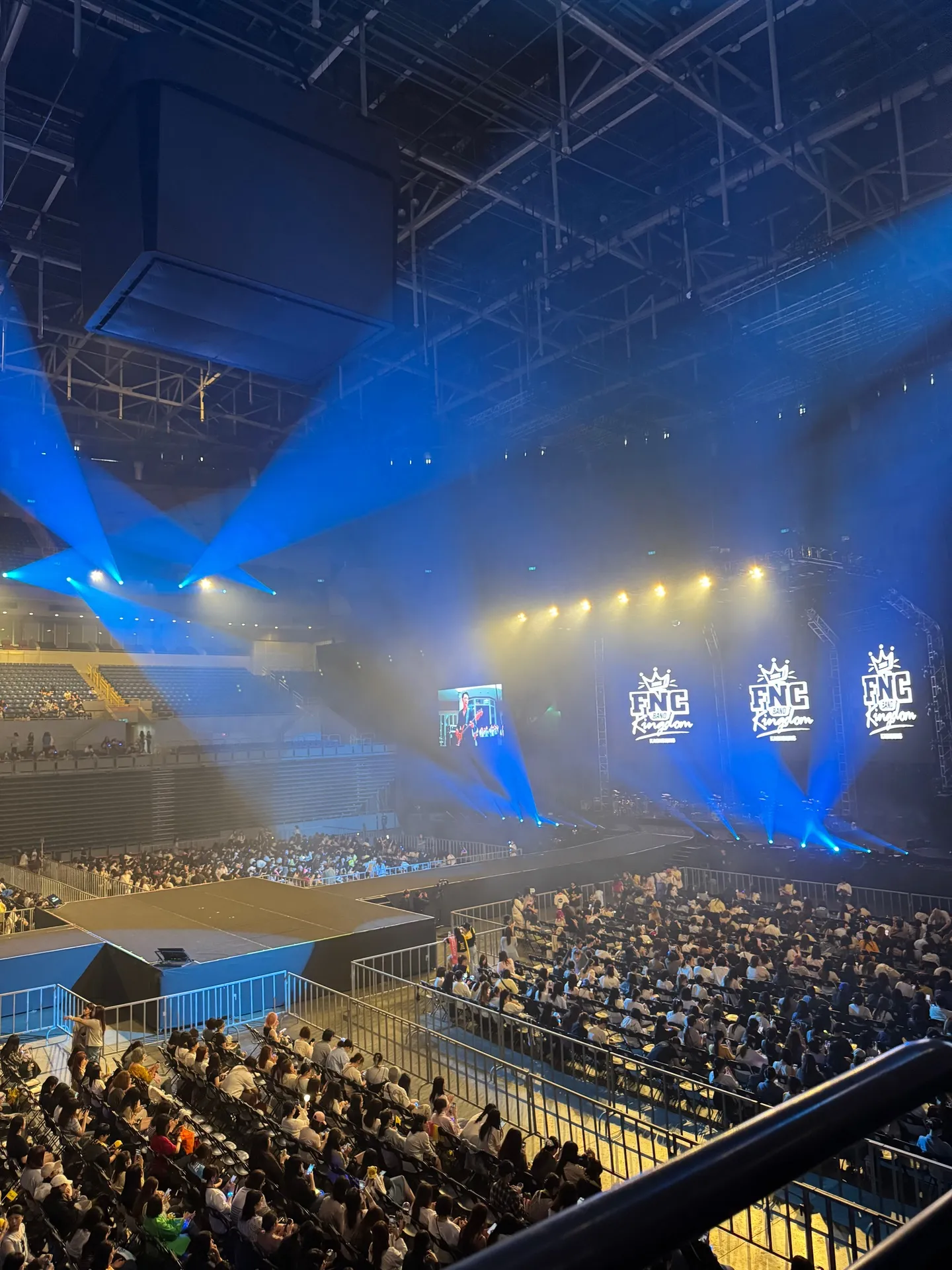 高雄巨蛋 218 區 19排17號 視野照片 - 2025 FNC BAND KINGDOM IN KAOHSIUNG