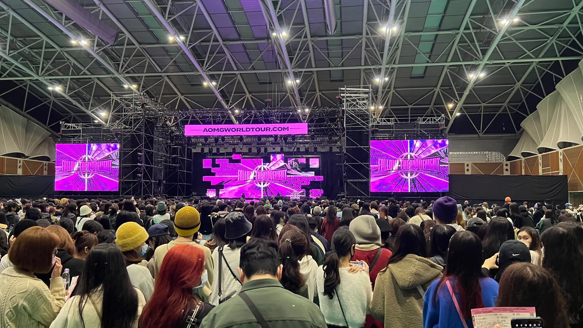 五股工商展覽館 自動建檔區域: neh-d3 視野照片 - AOMG WORLD TOUR IN TAIPEI 2023