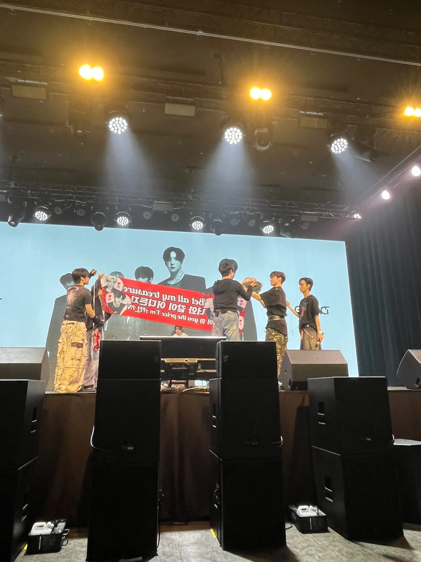 MOONDOG 自動建檔區域: mon-a1 1排 視野照片 - Onepact 2025 hall live in Taipei