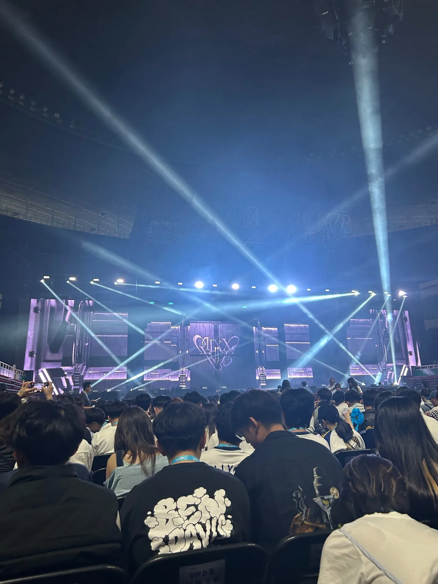 NTSU Arena C Row 中, Seat 左 seat view - 2025 NMIXX CHANGE UP : MIXX LAB