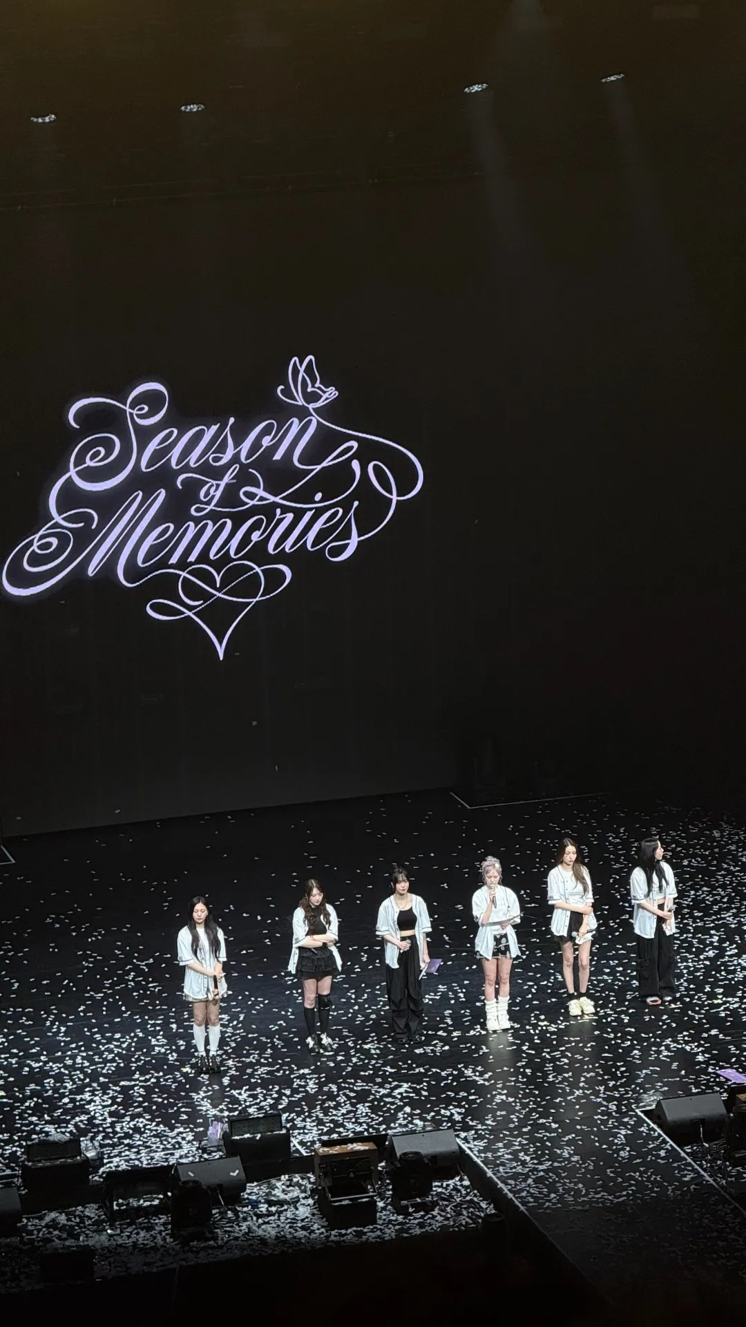 台北流行音樂中心 3 C 10排排3號號 視野照片 - GFRIEND 10th Anniversary<Season of Memories >in Taipei