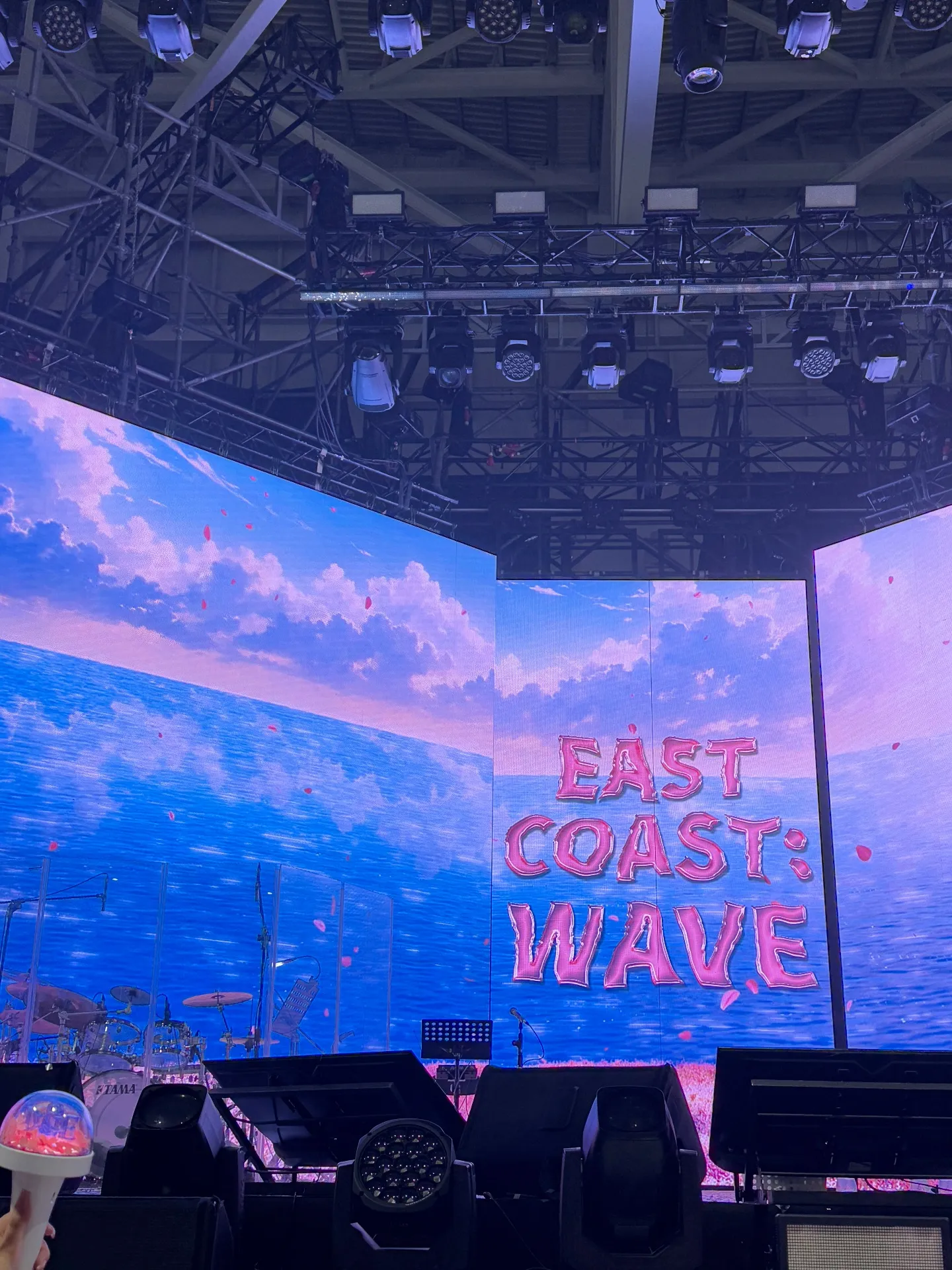 桃園會展中心 A2 區 2排5X號 視野照片 - DONGHAE FANCON EAST COAST : WAVE