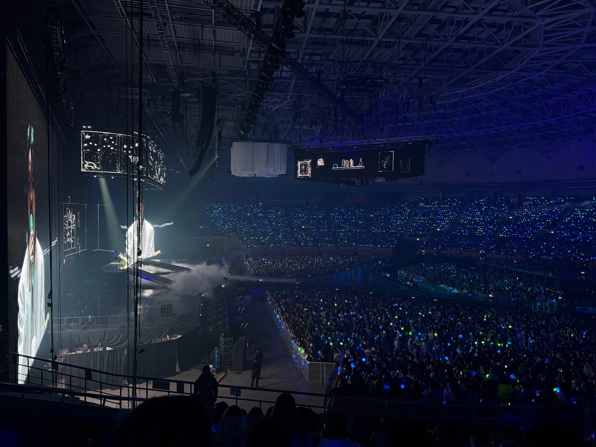 KSPO Dome 首爾奧林匹克體操競技場 自動建檔區域: ksp-43 10排14號 視野照片 - Nct dream the dream show 4 final