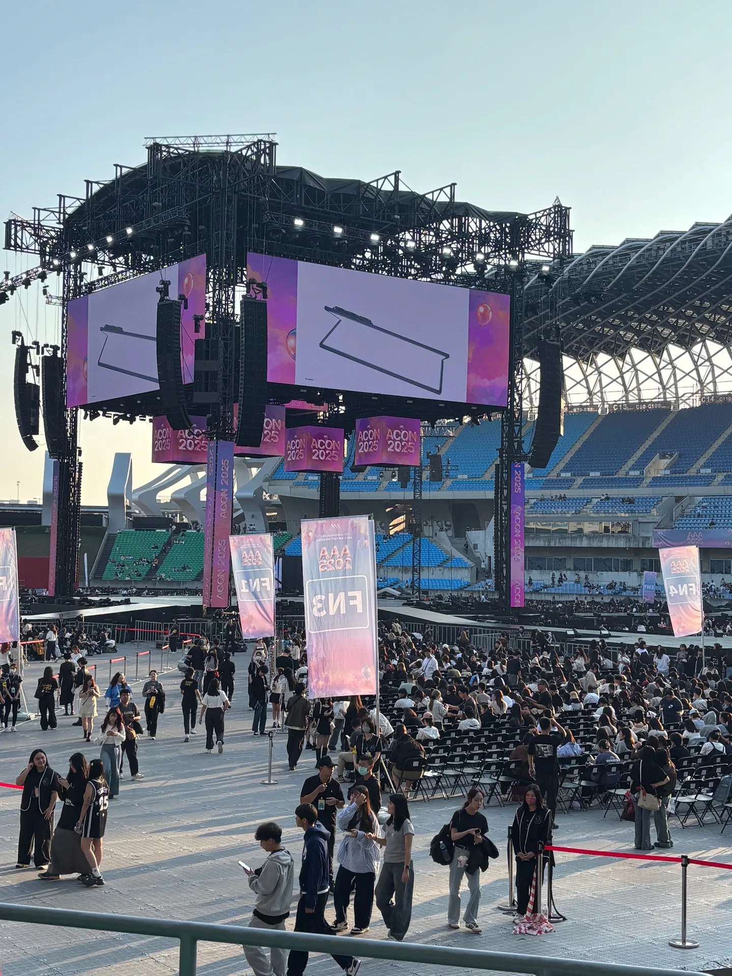 Kaohsiung National Stadium (AAA) E16 Row 前, Seat 中 seat view - ACON 2025